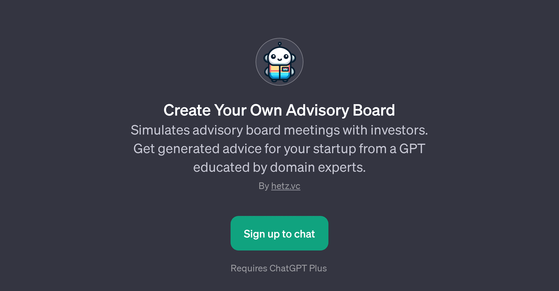 Create Your Own Advisory Board