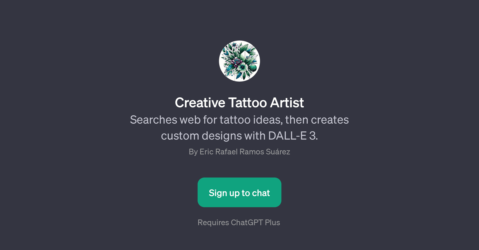 Creative Tattoo Artist