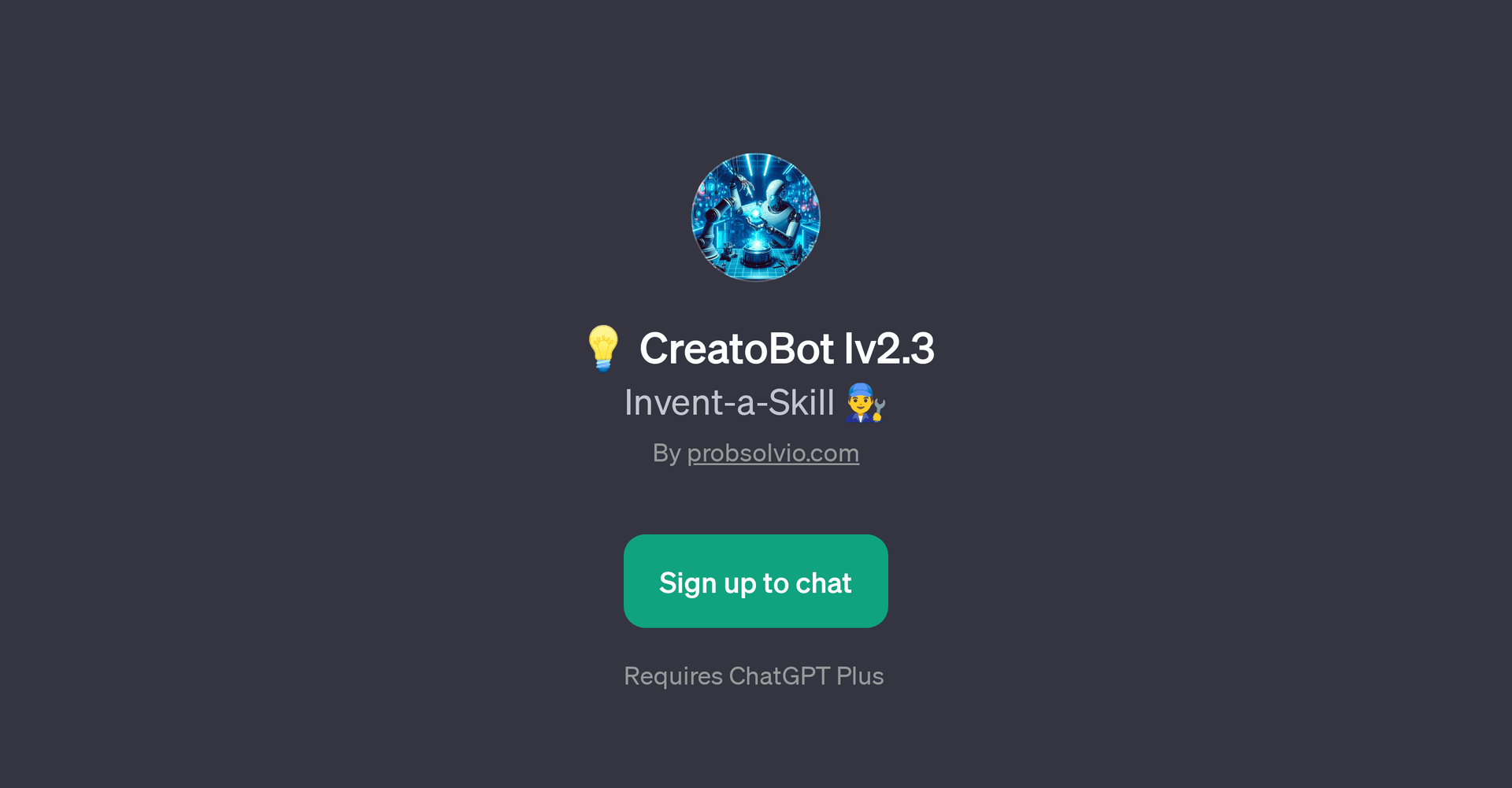 CreatoBot lv2.3