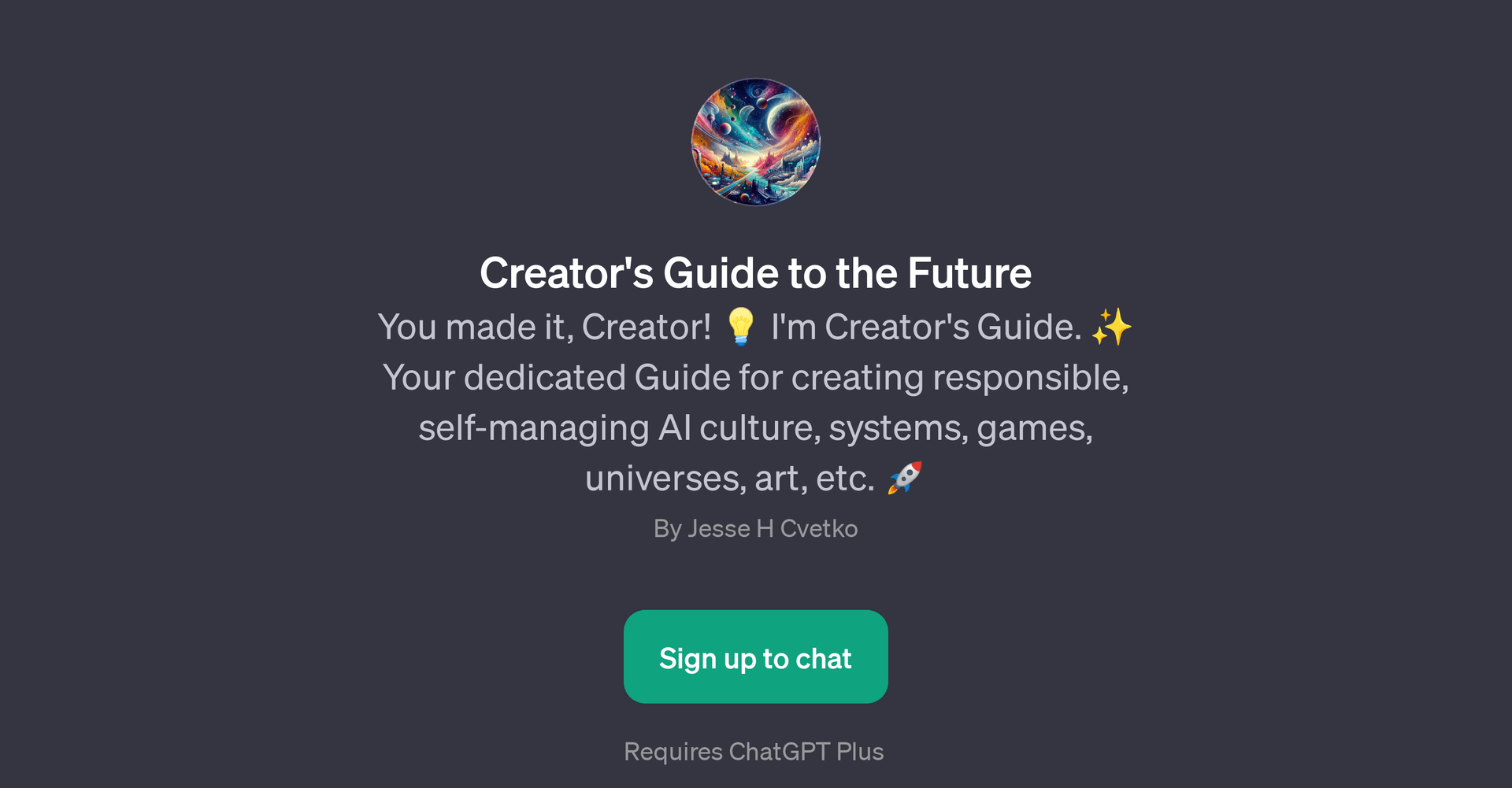 Creator's Guide to the Future
