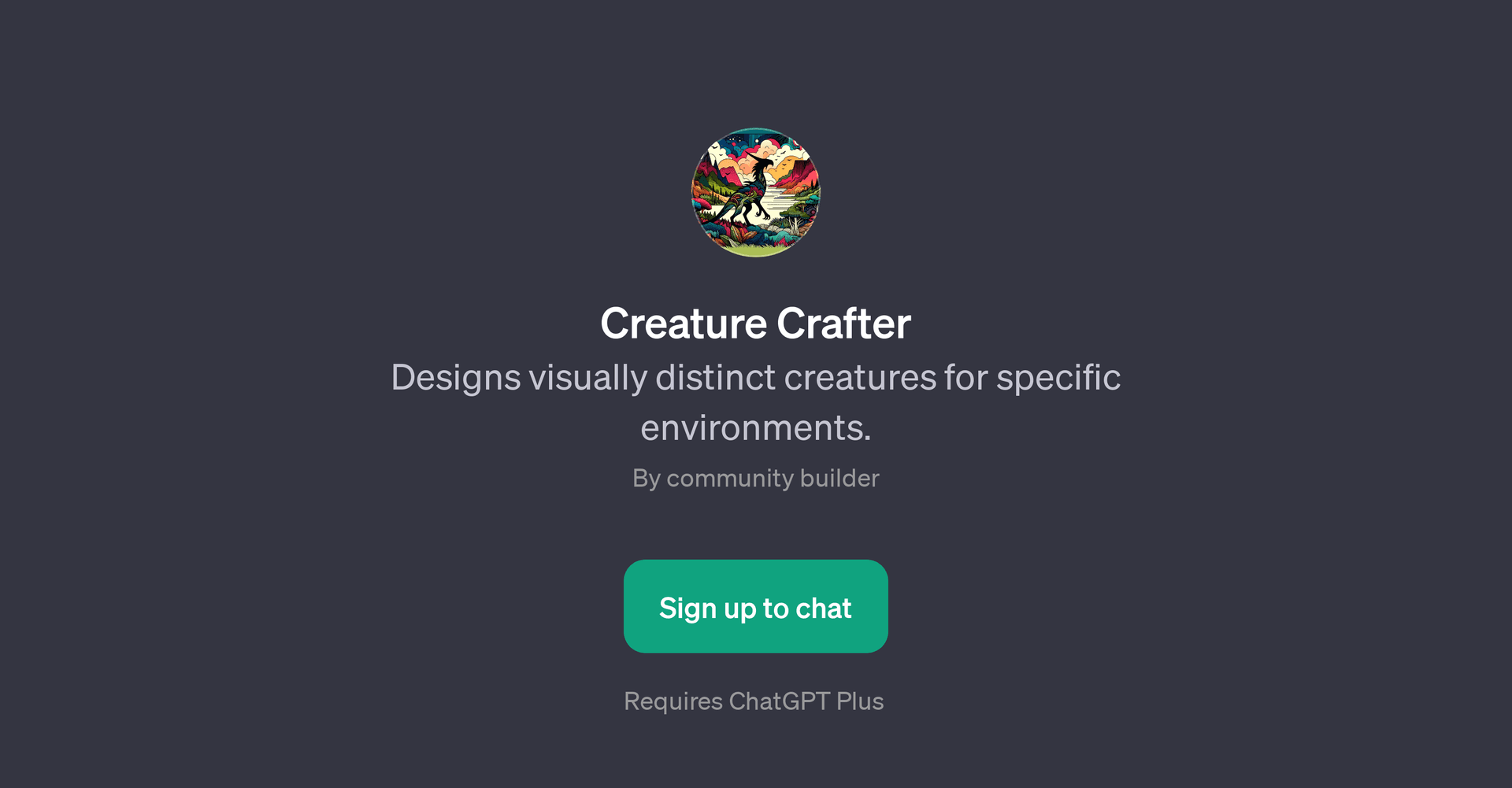 Creature Crafter