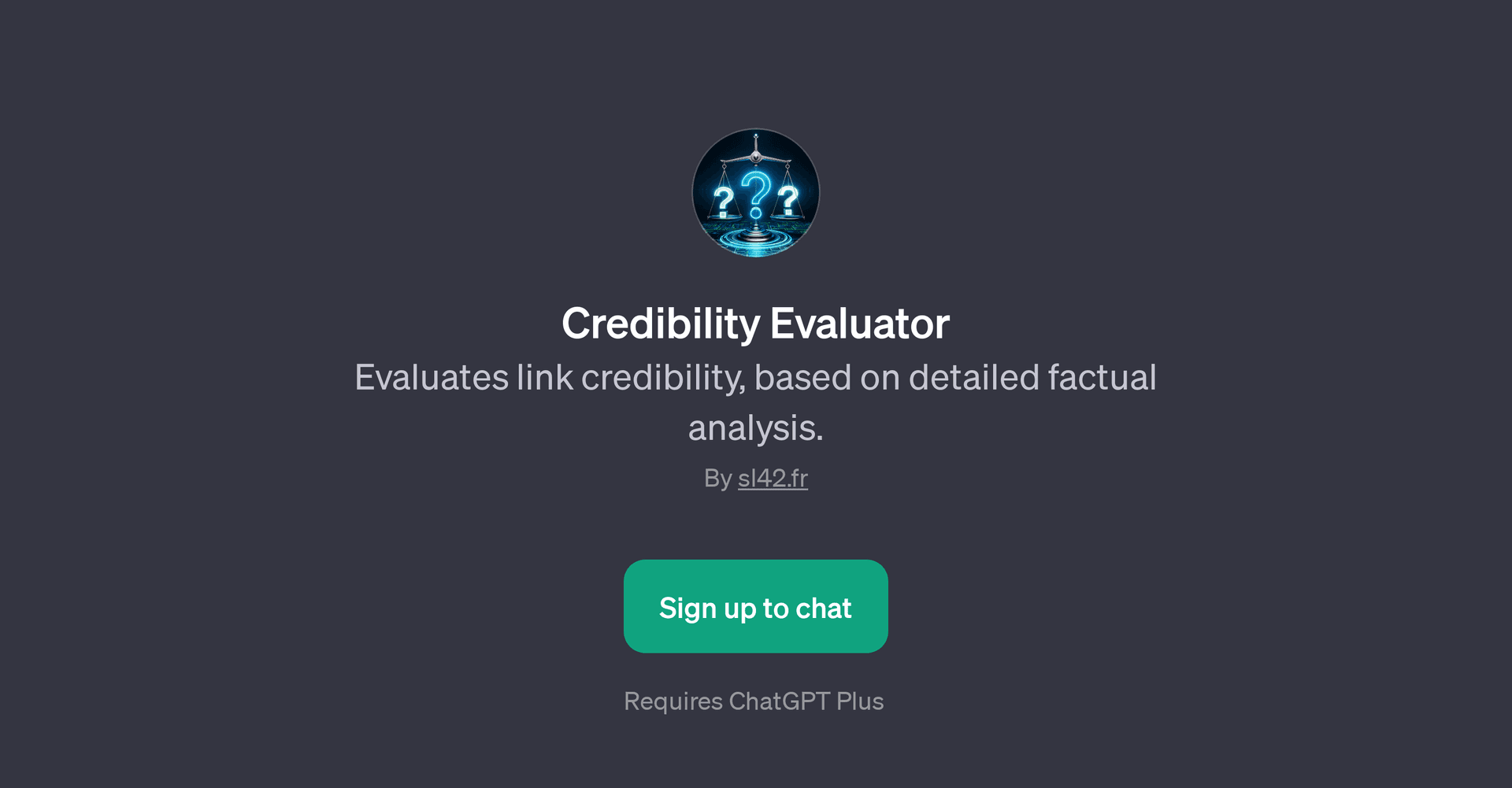 Credibility Evaluator