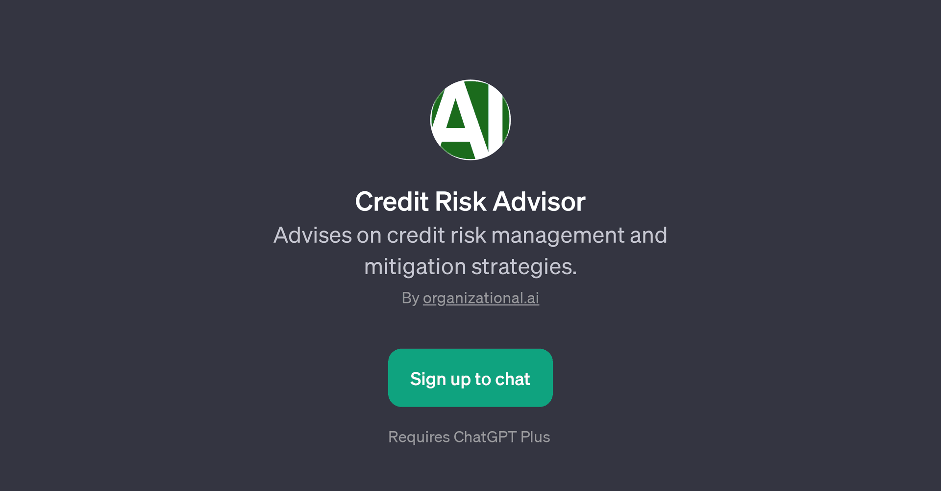 Credit Risk Advisor