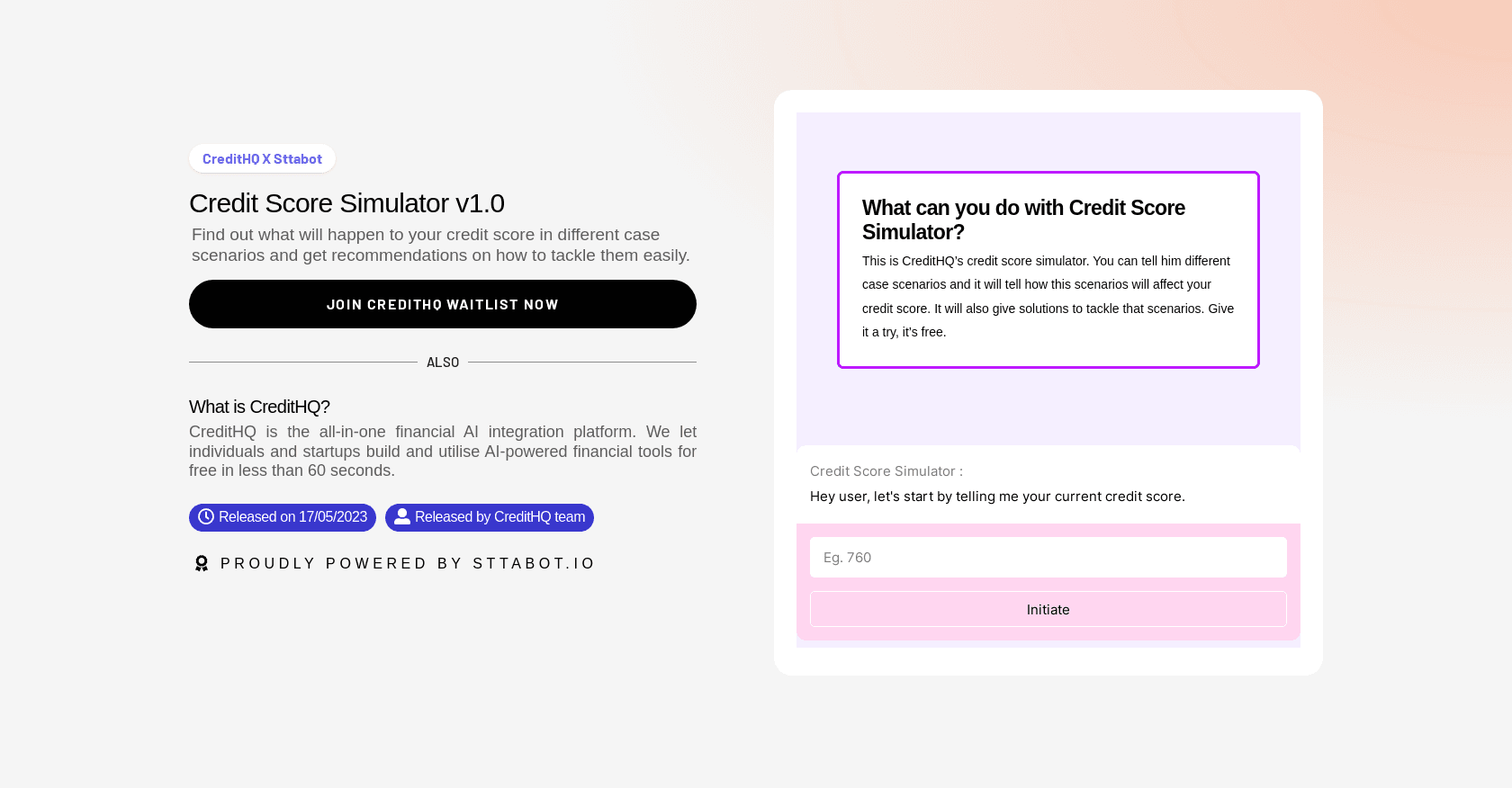 Credit Score Simulator AI