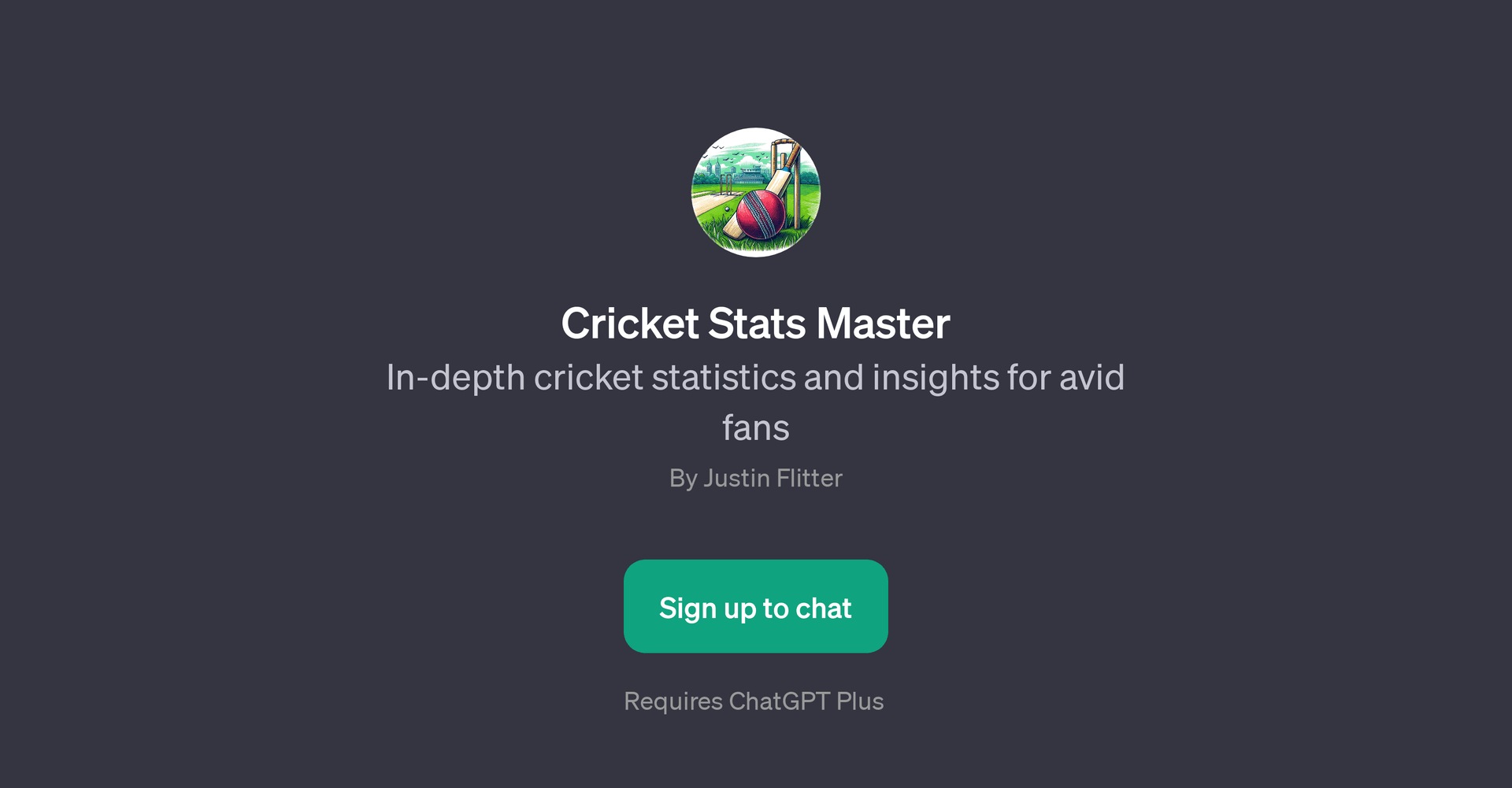 Cricket Stats Master