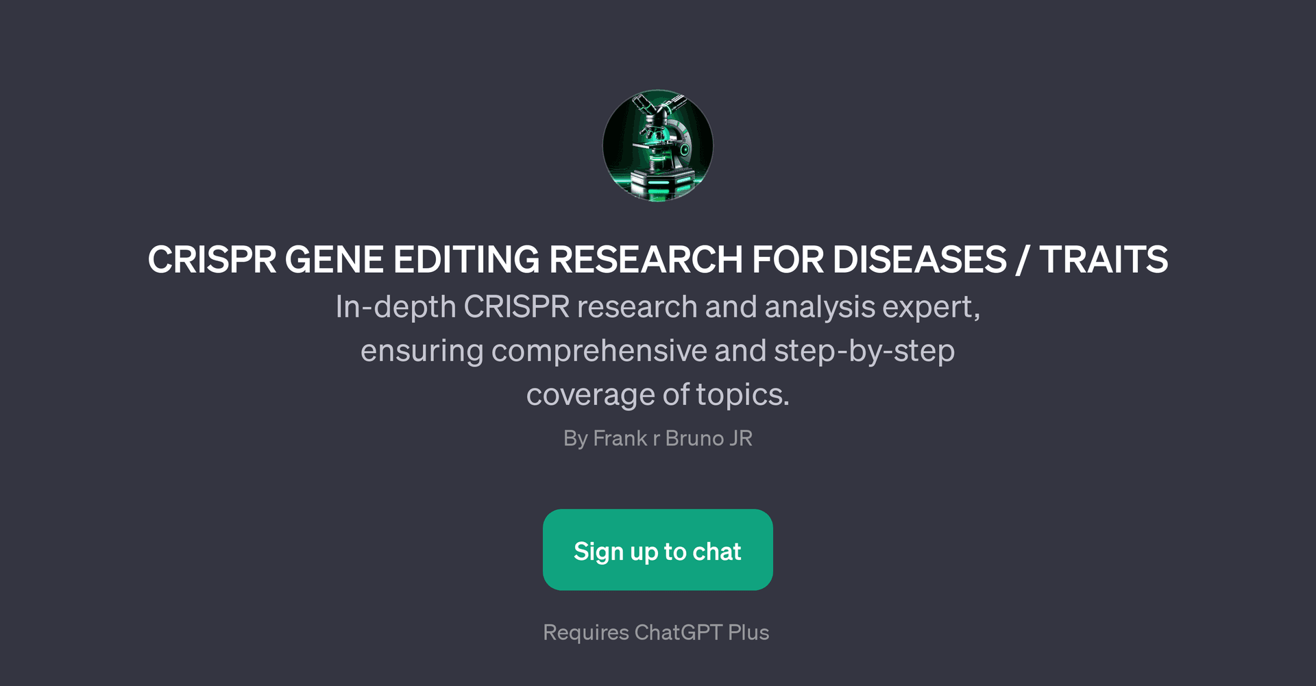 CRISPR Gene-Editing Research Assistant