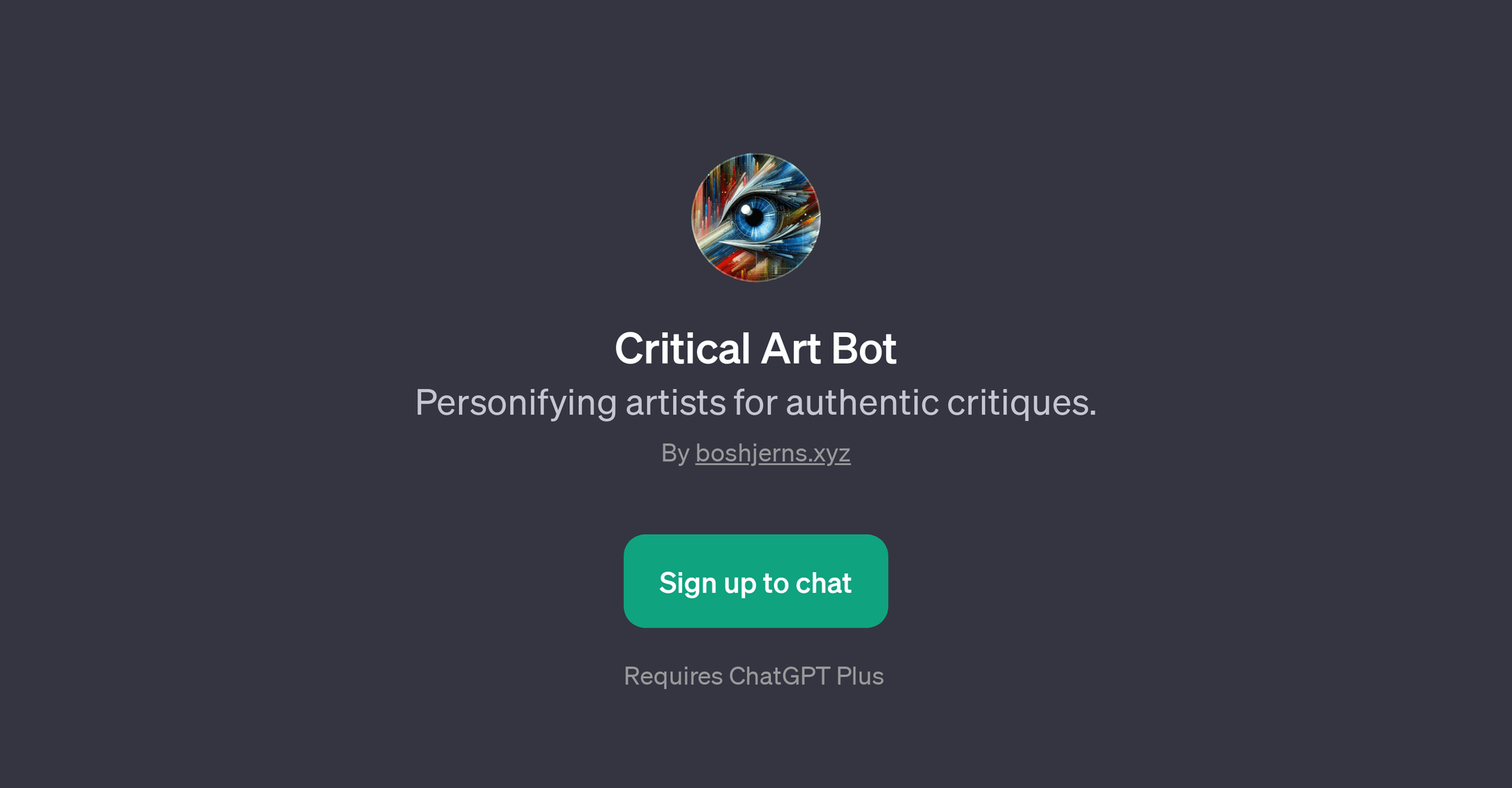Critical Art Bot