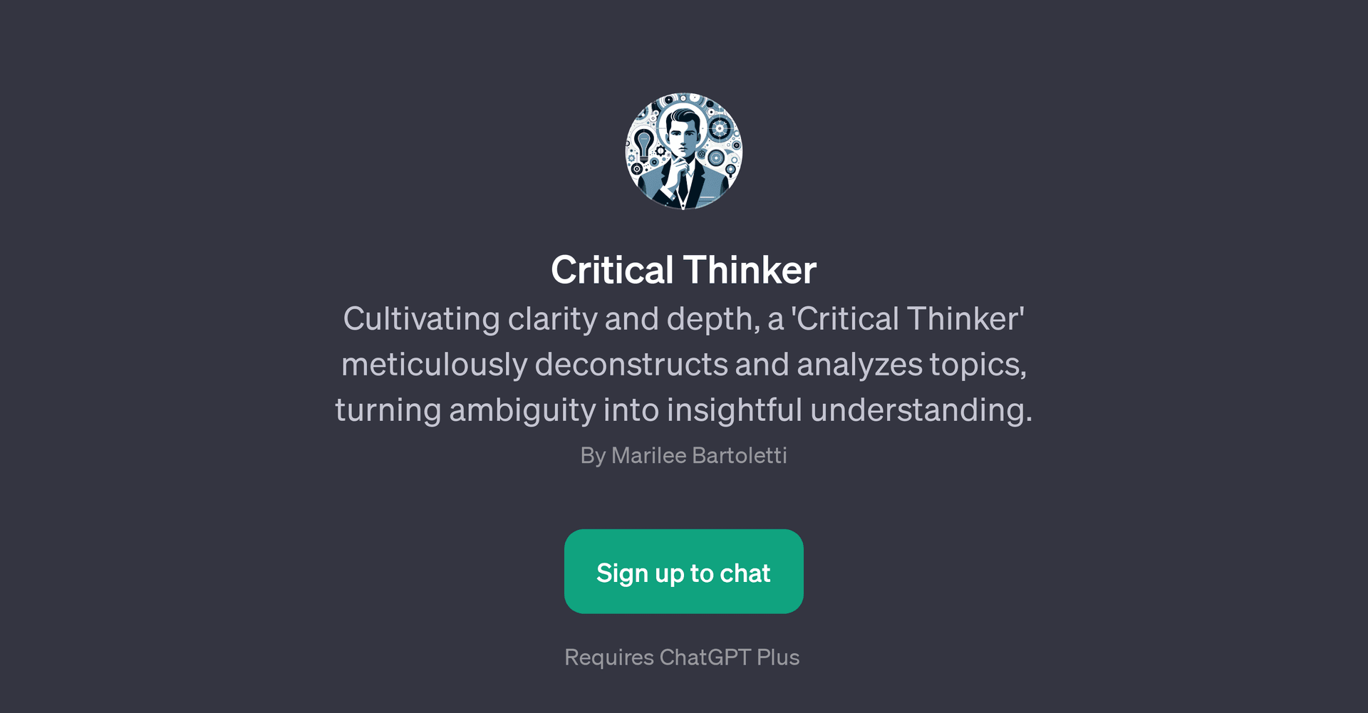 Critical Thinker
