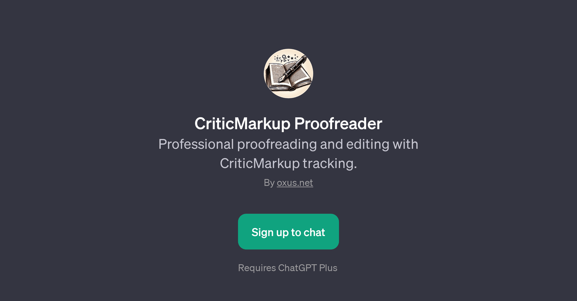 CriticMarkup Proofreader