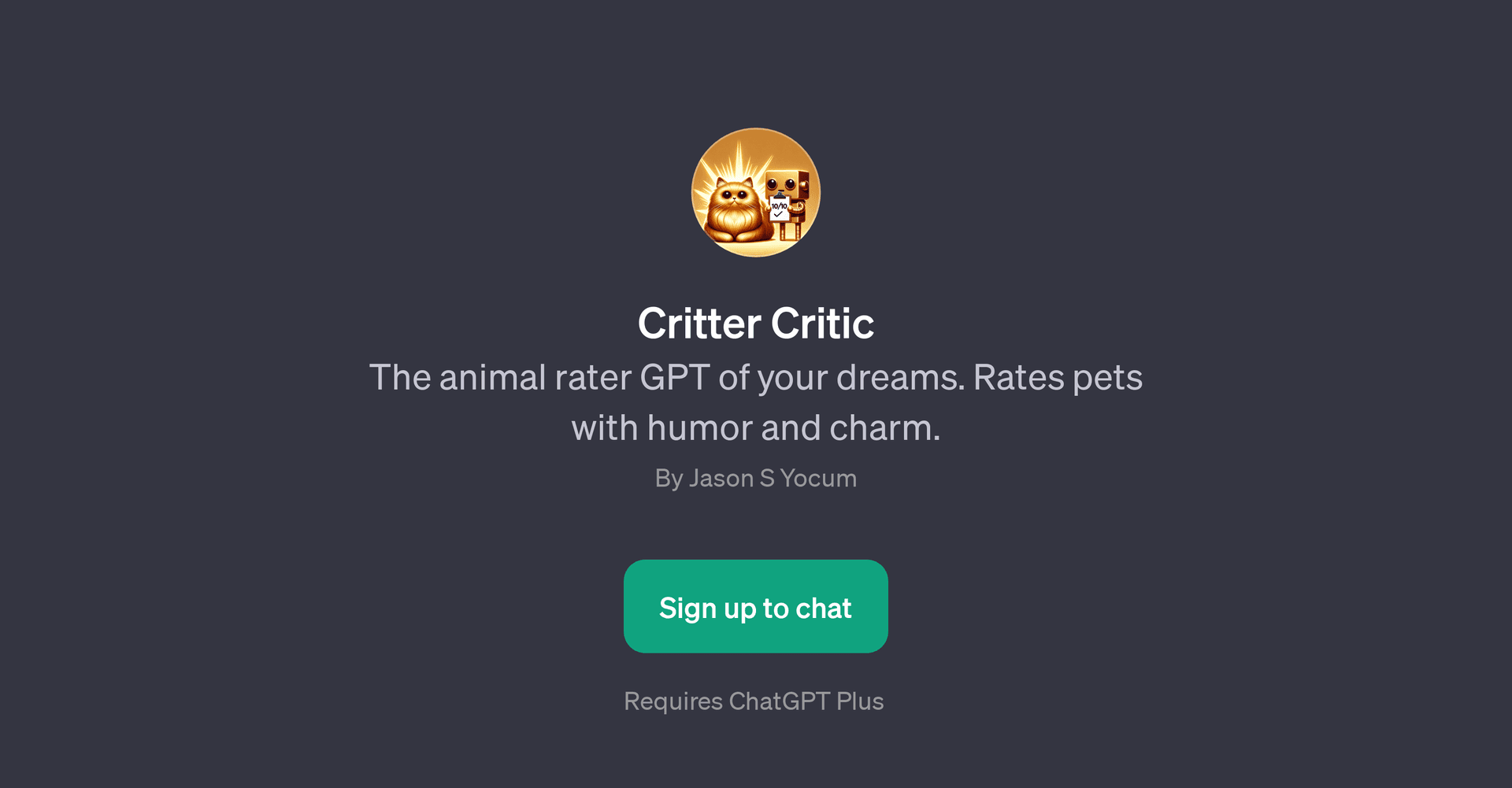 Critter Critic