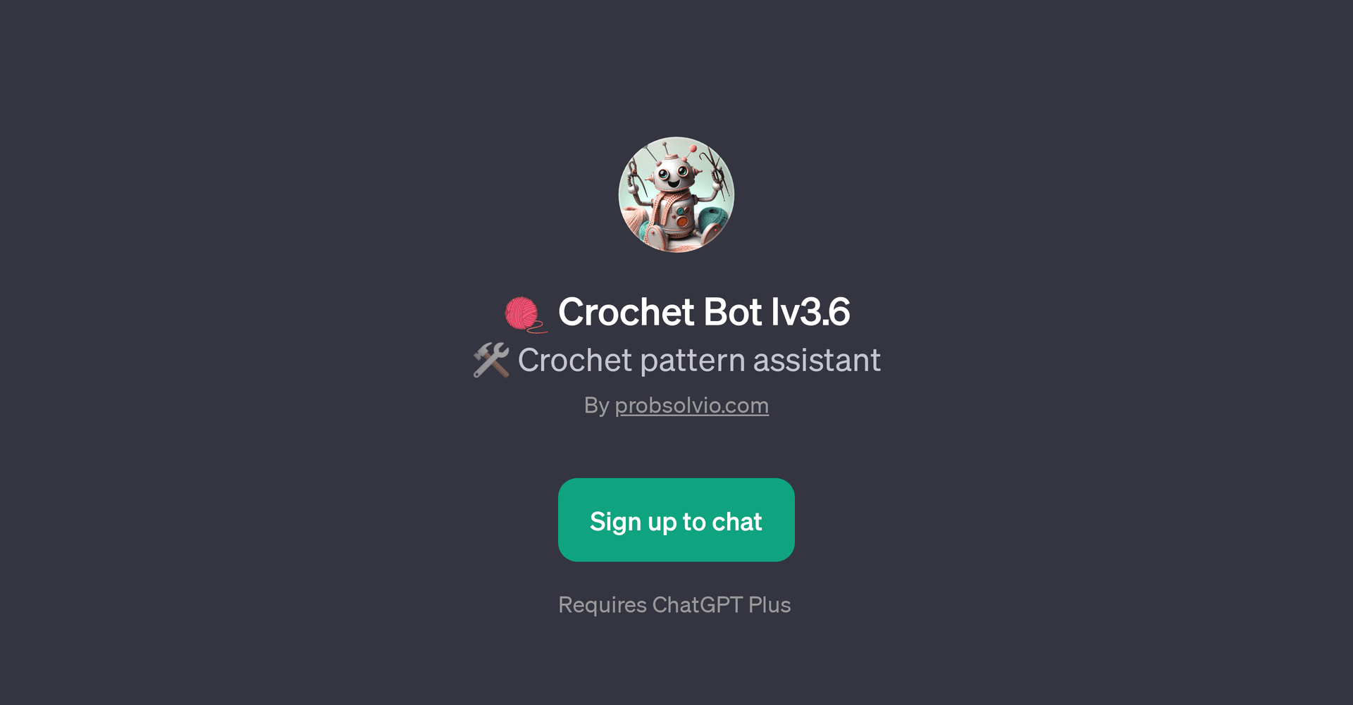 Crochet Bot lv3.6