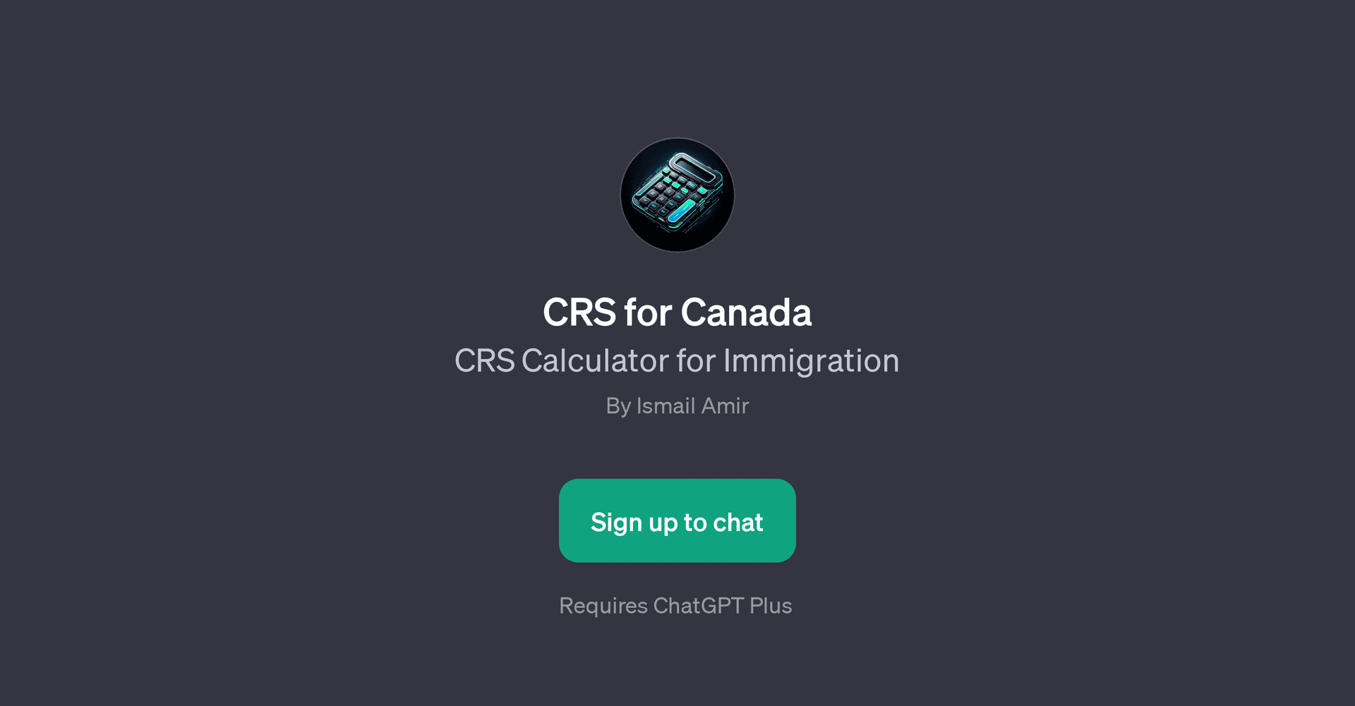 CRS for Canada