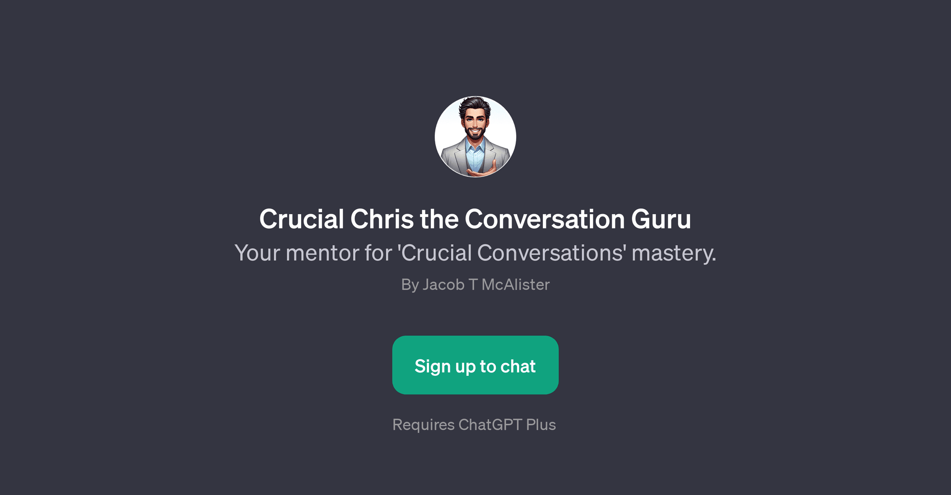 Crucial Chris the Conversation Guru