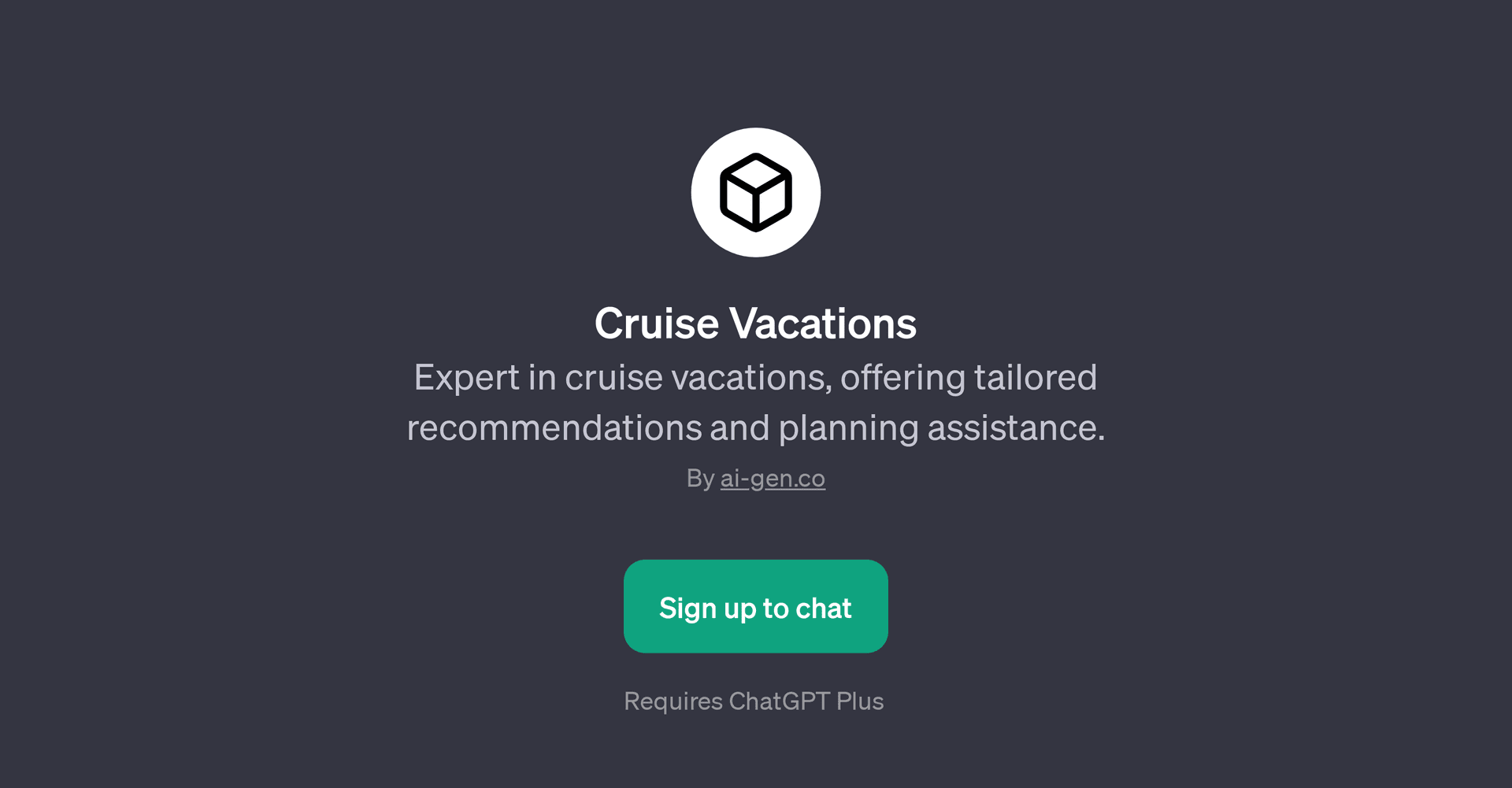 Cruise Vacations