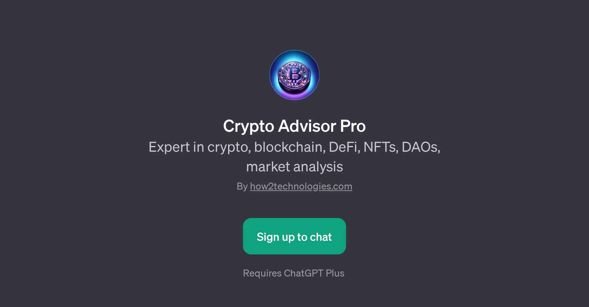 Crypto Advisor Pro
