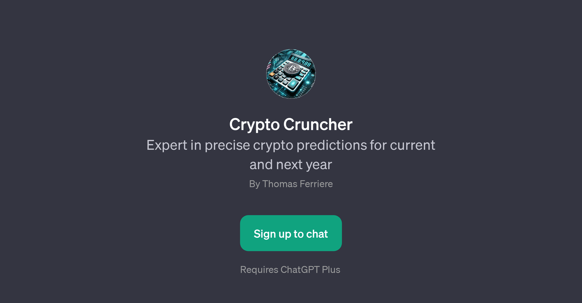 Crypto Cruncher