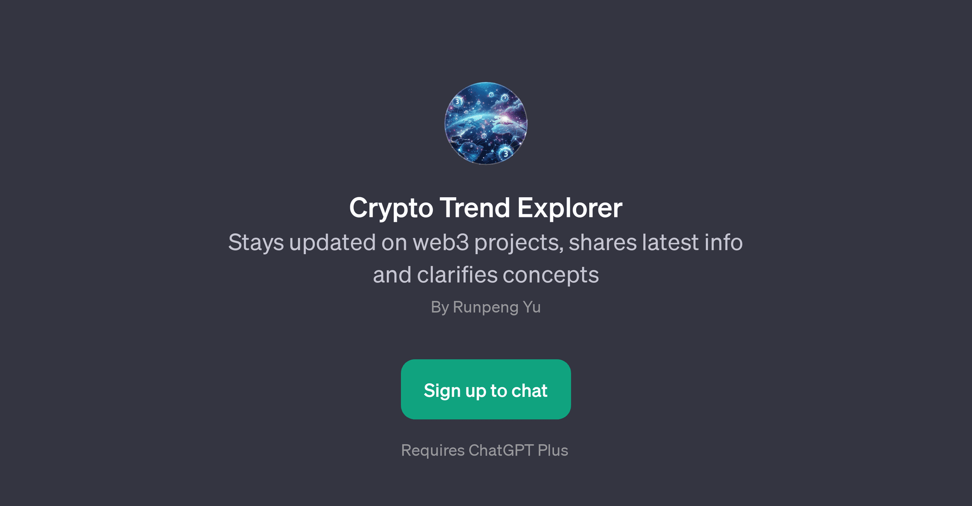 Crypto Trend Explorer