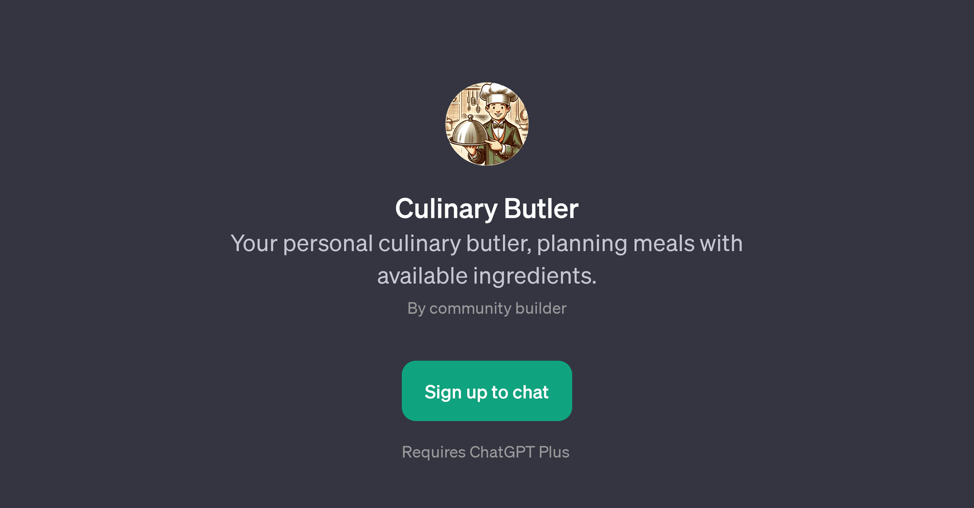 Culinary Butler