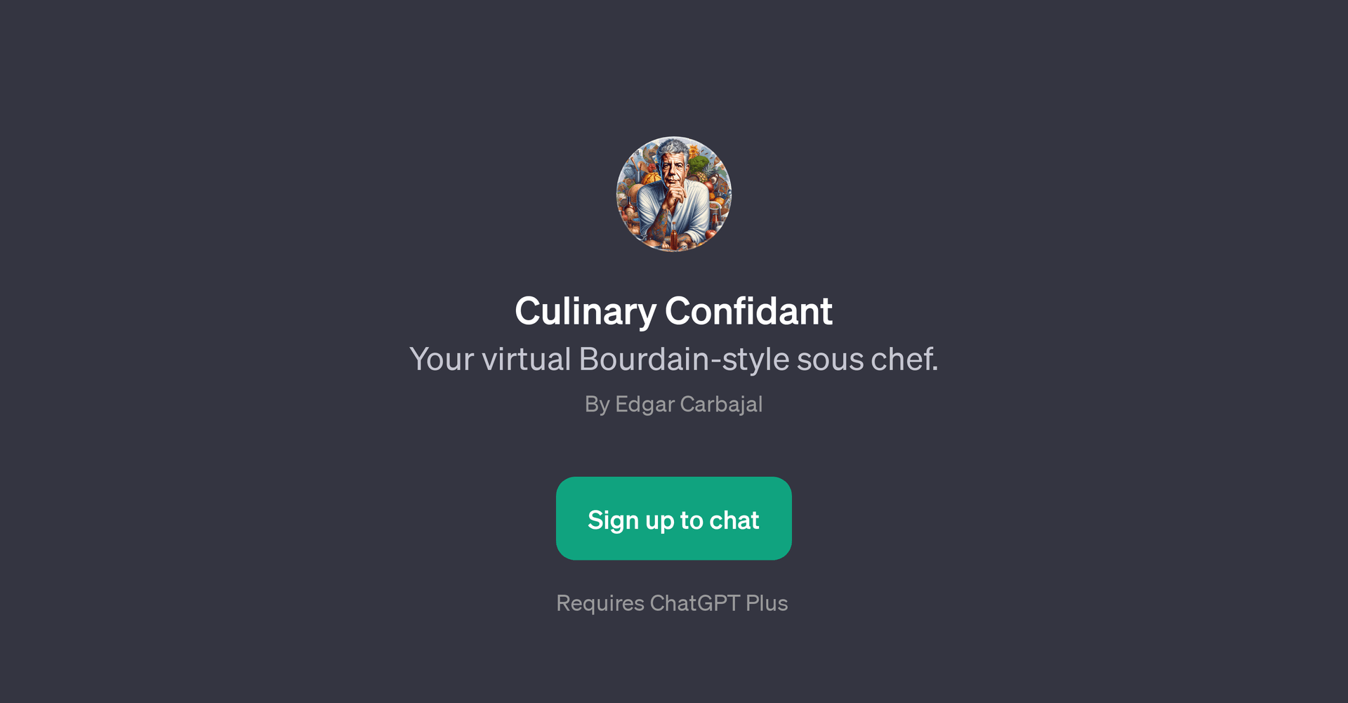 Culinary Confidant