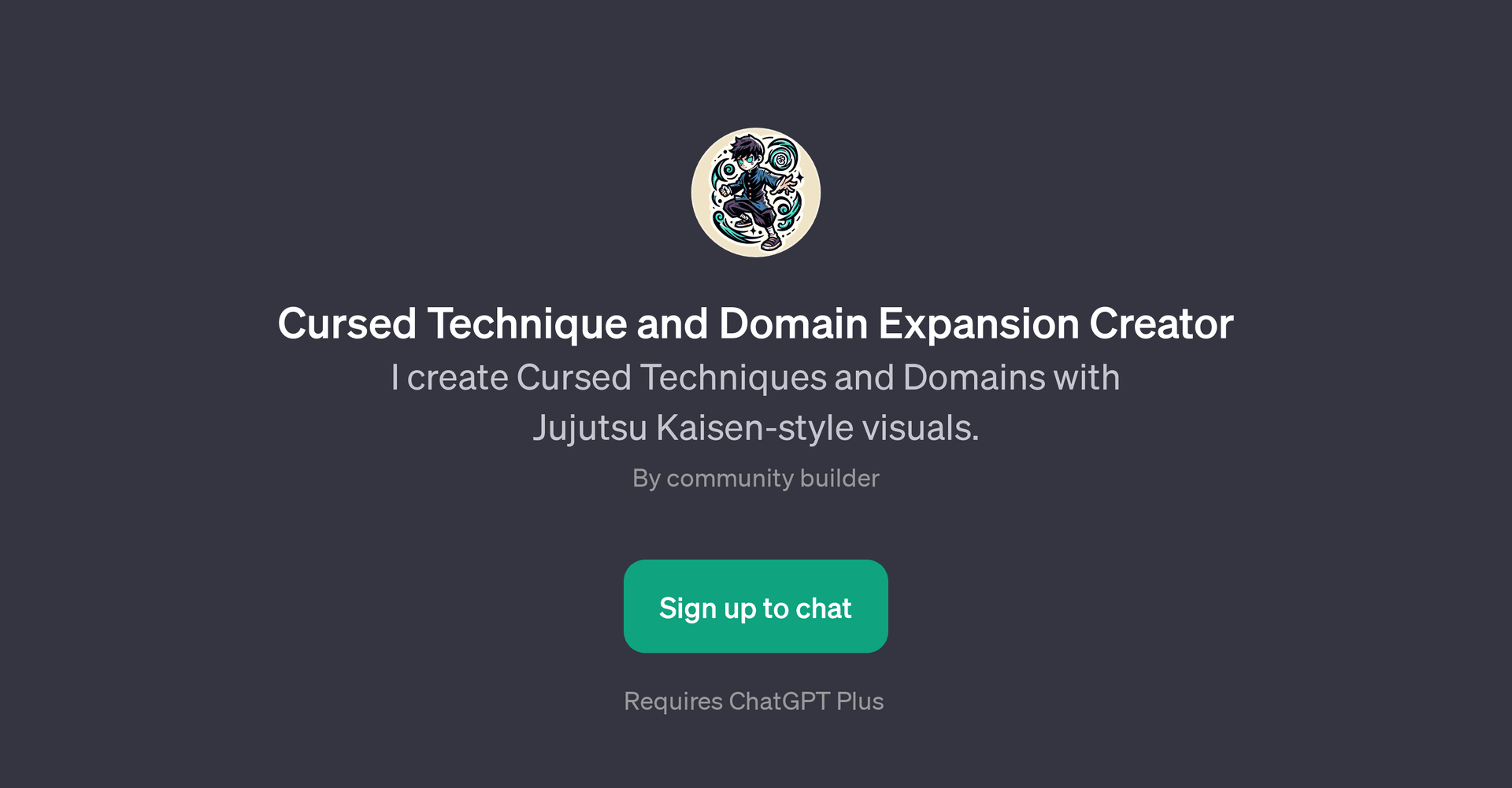 Cursed Technique and Domain Expansion Creator