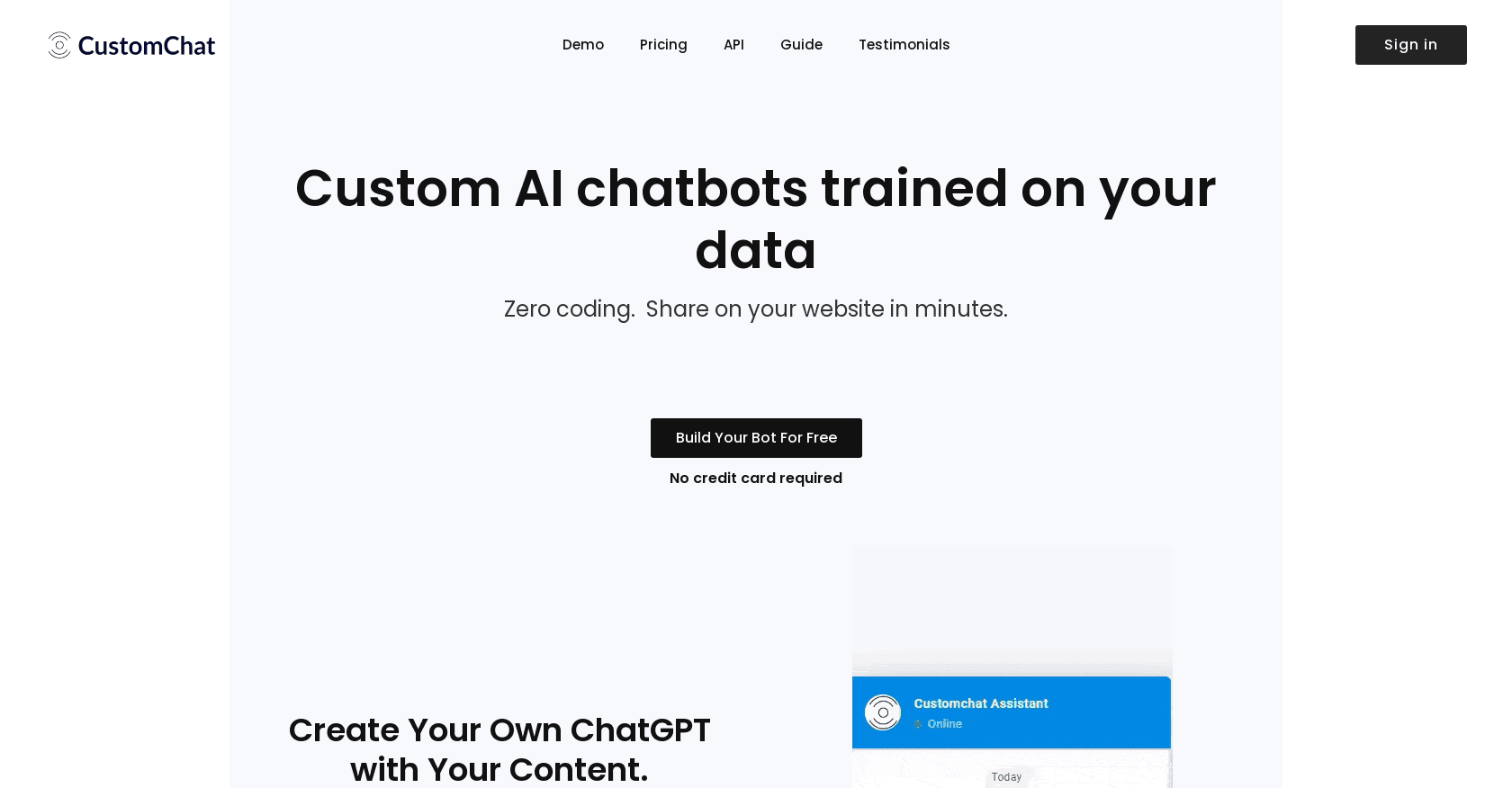 CustomChat