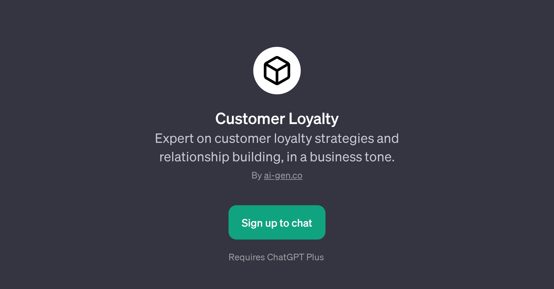 Customer Loyalty