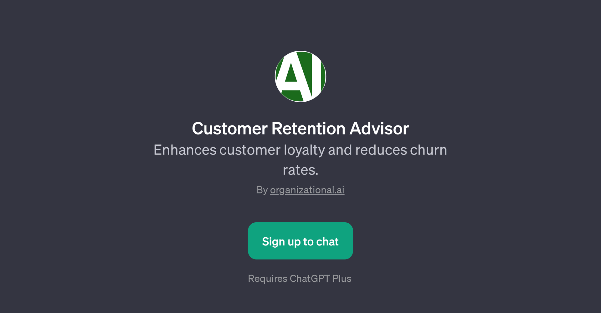 Customer Retention Advisor