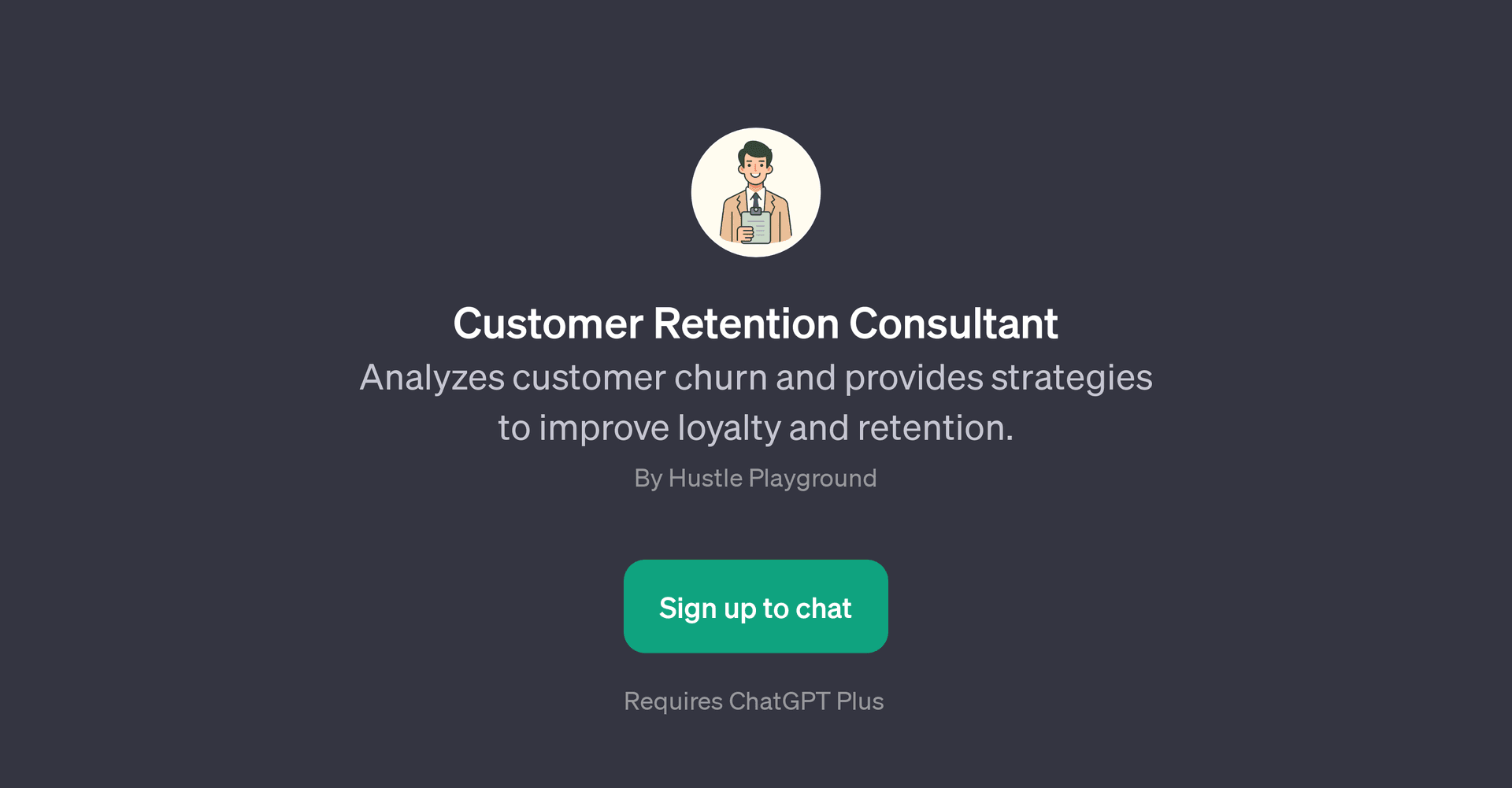 Customer Retention Consultant