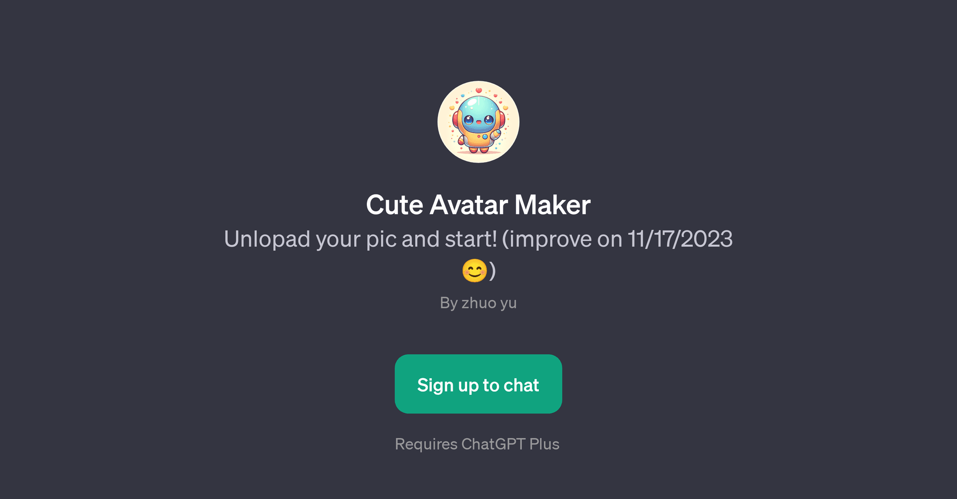 Cute Avatar Maker