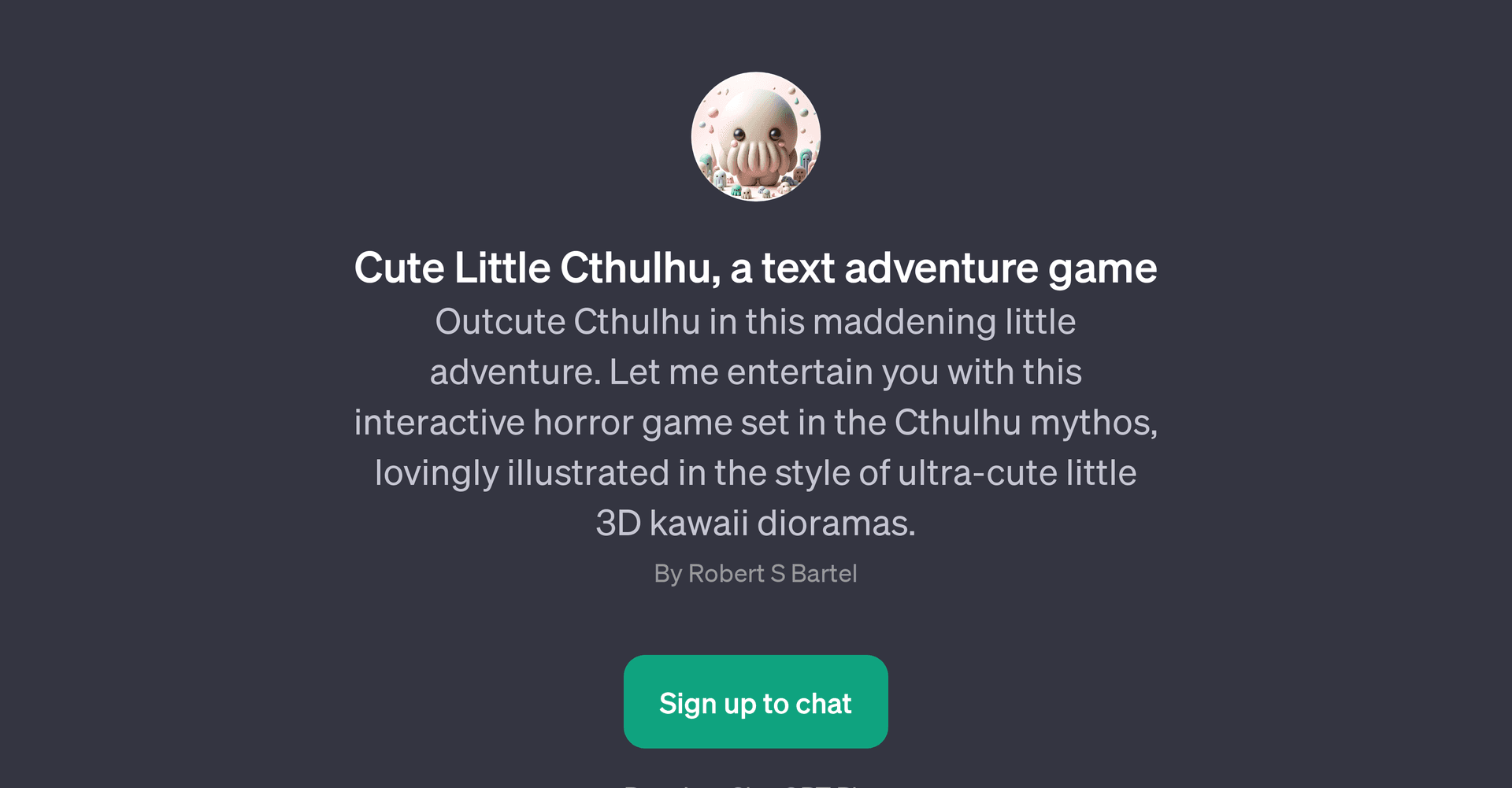 Cute Little Cthulhu