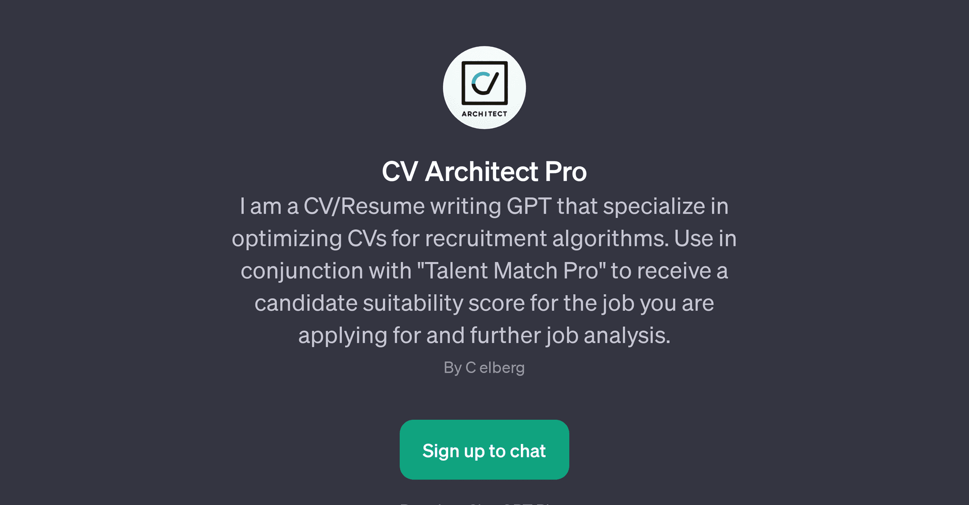 CV Architect Pro