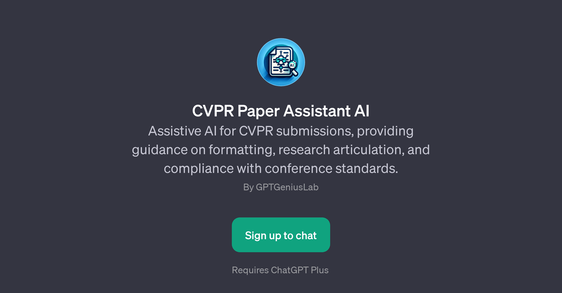 CVPR Paper Assistant AI