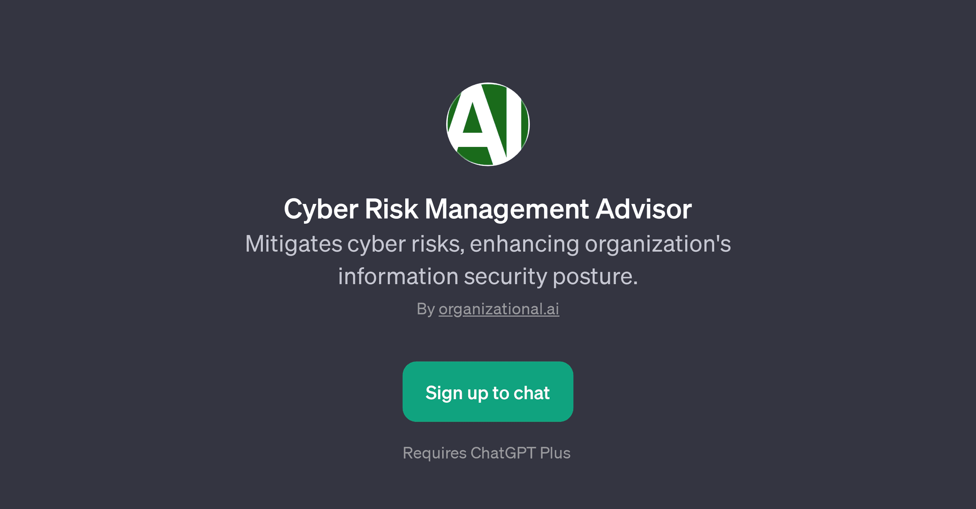 Cyber Risk Management Advisor
