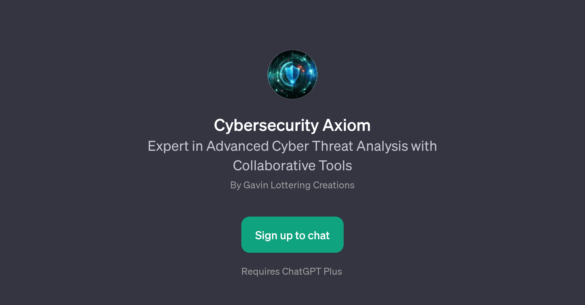 Cybersecurity Axiom