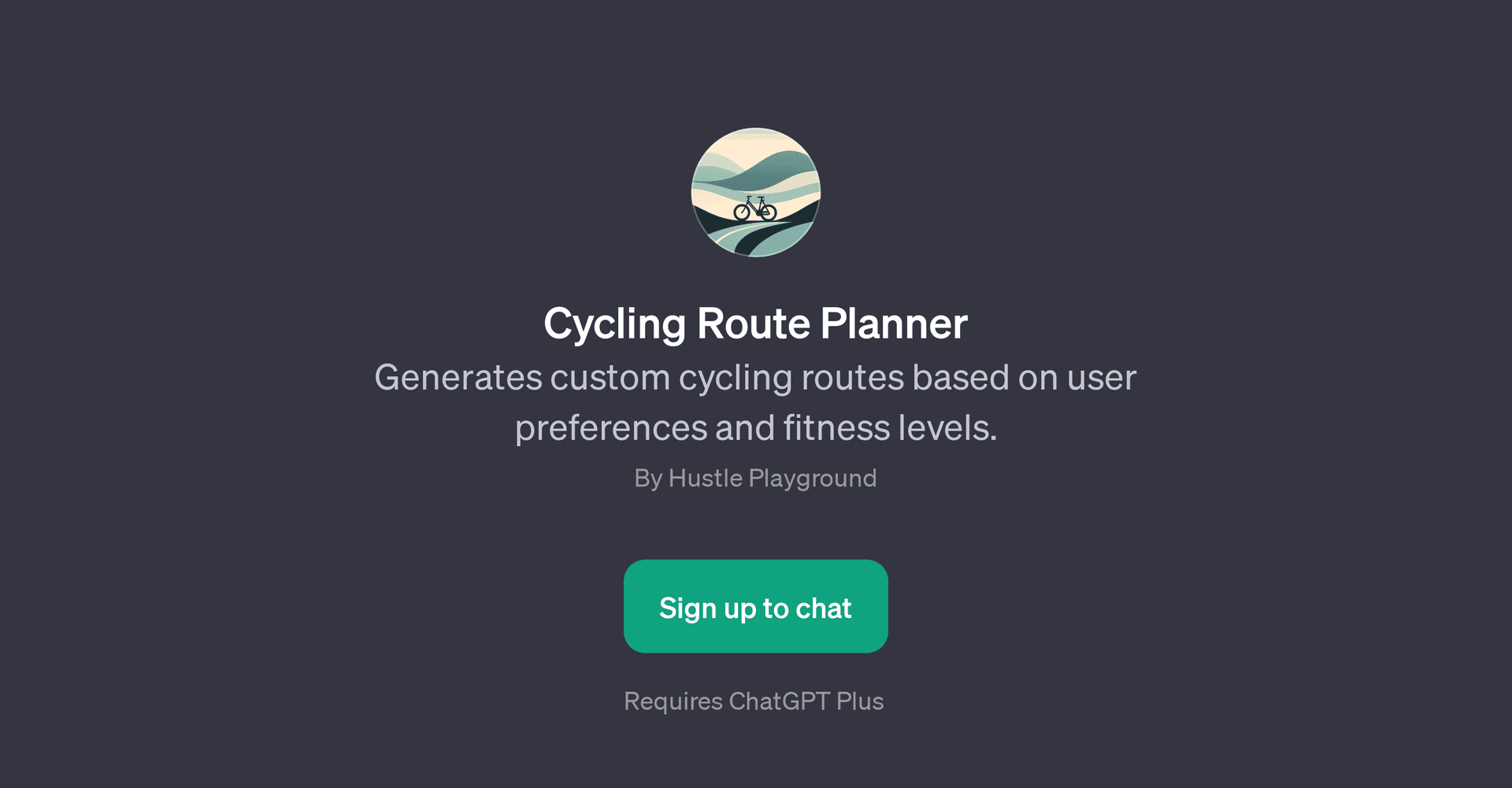 Cycling Route Planner