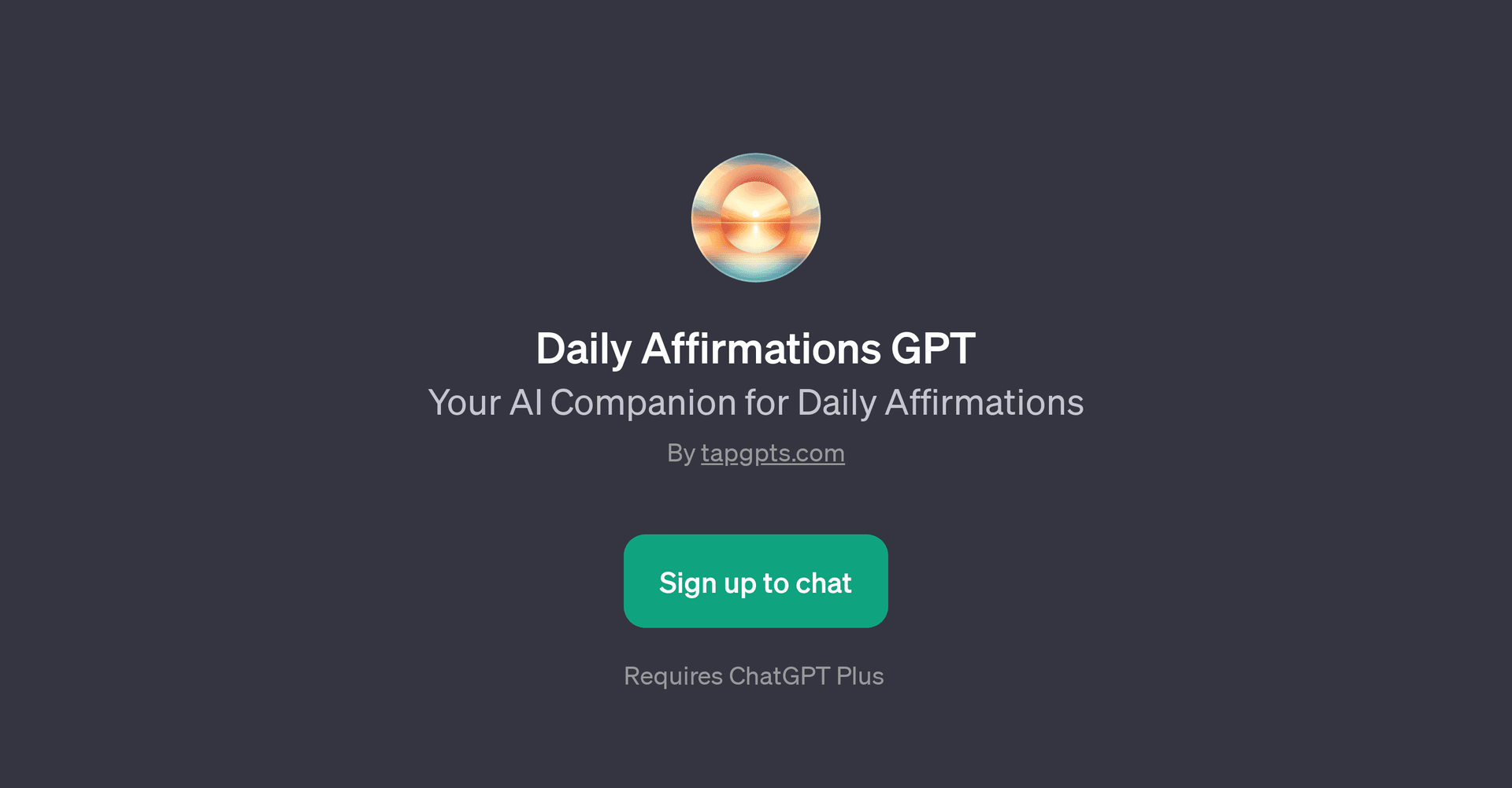 Daily Affirmations GPT