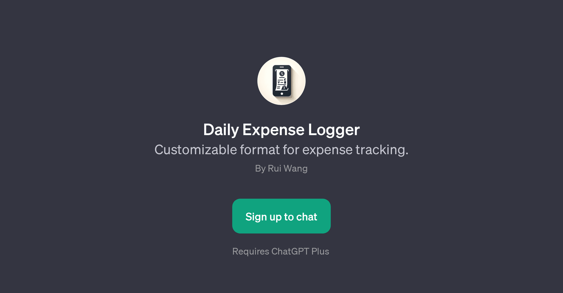 Daily Expense Logger