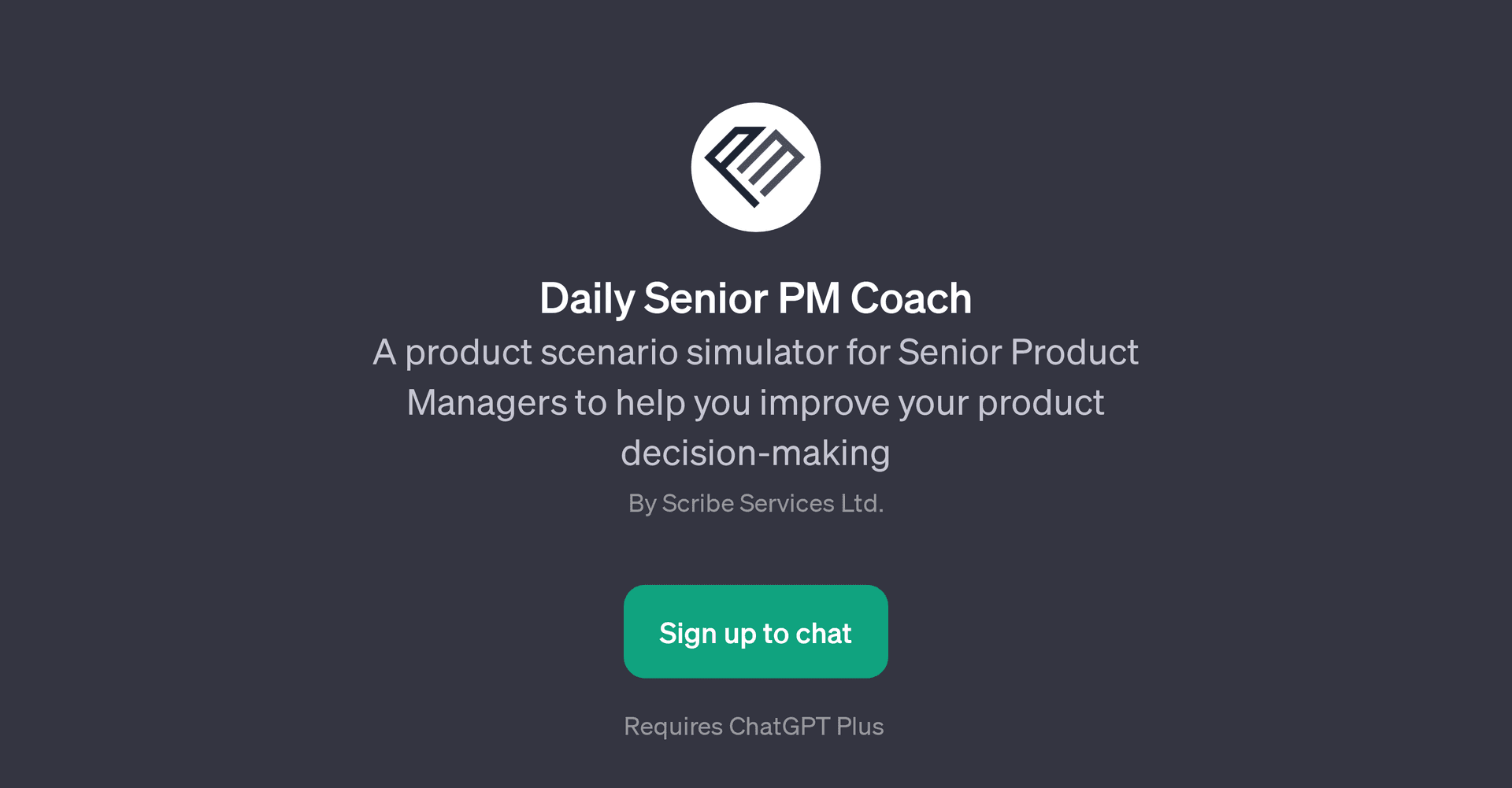 Daily Senior PM Coach