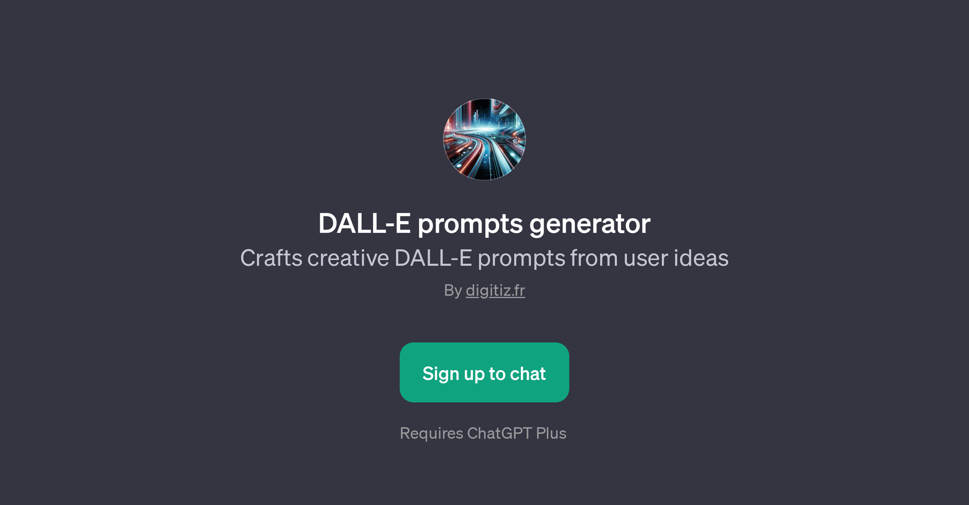 DALL-E Prompts Generator