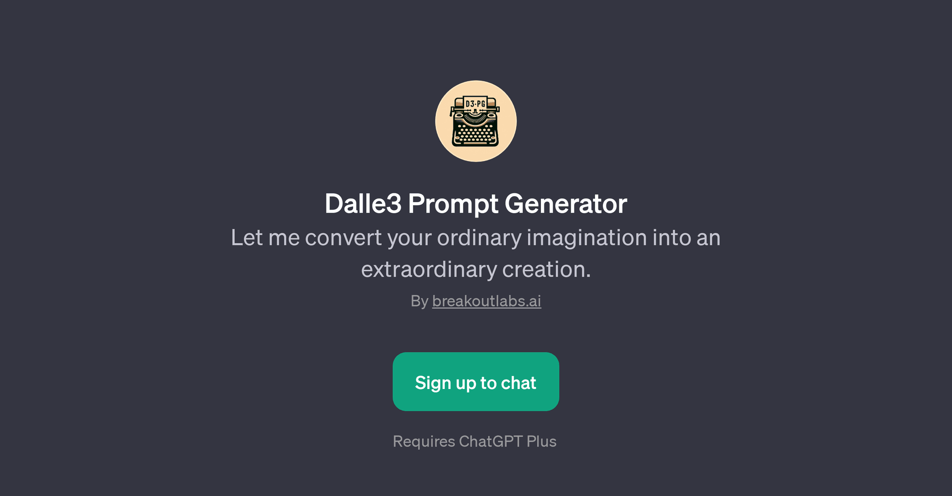 Dalle3 Prompt Generator