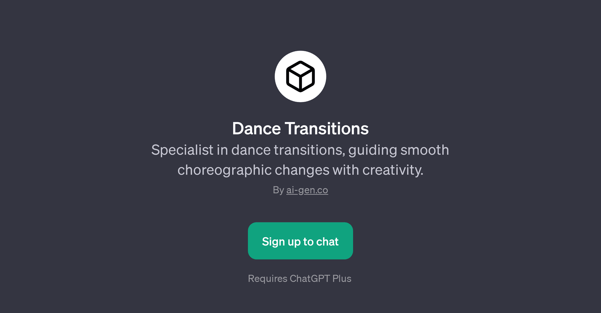 Dance Transitions