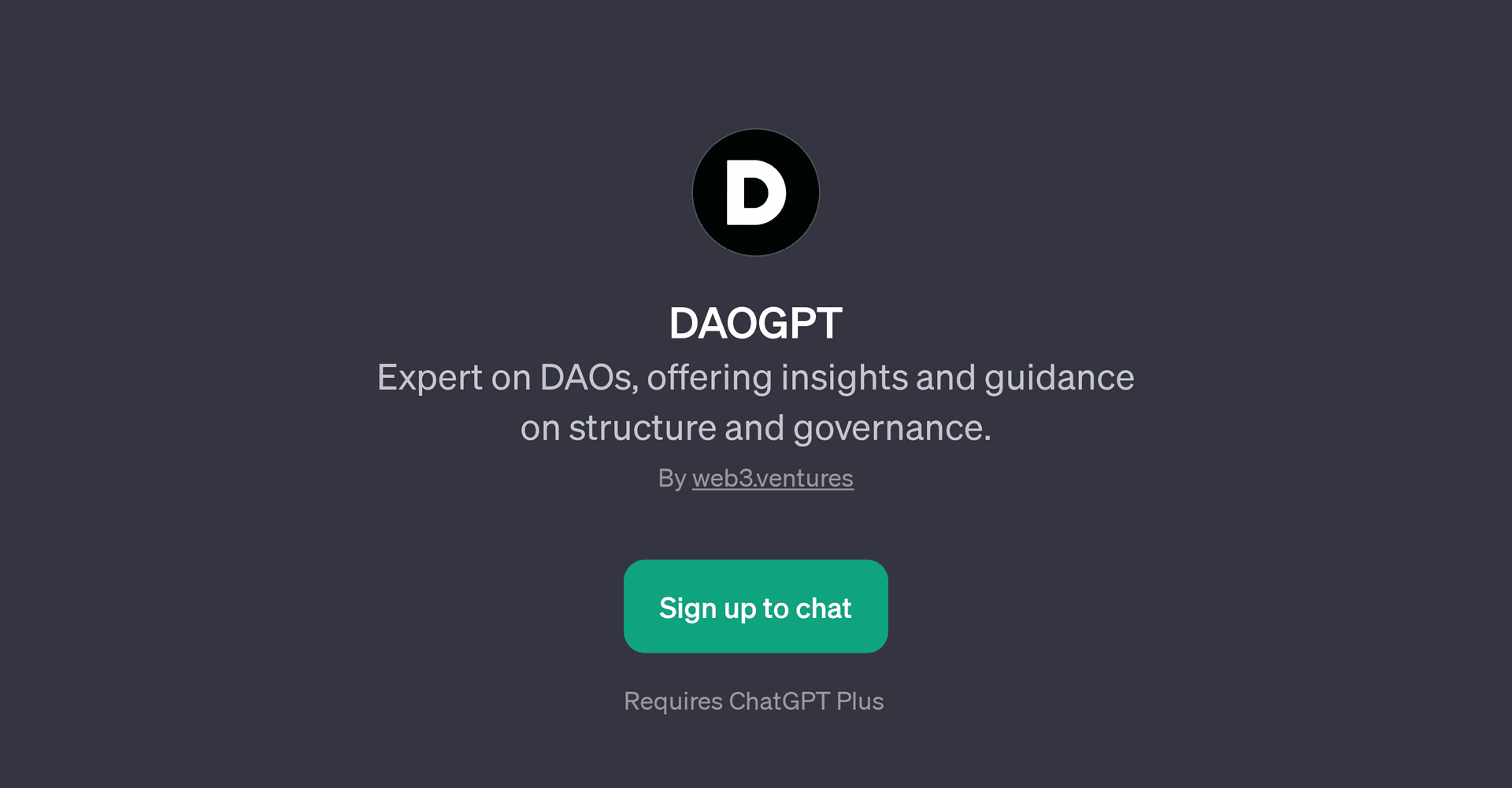 DAOGPT