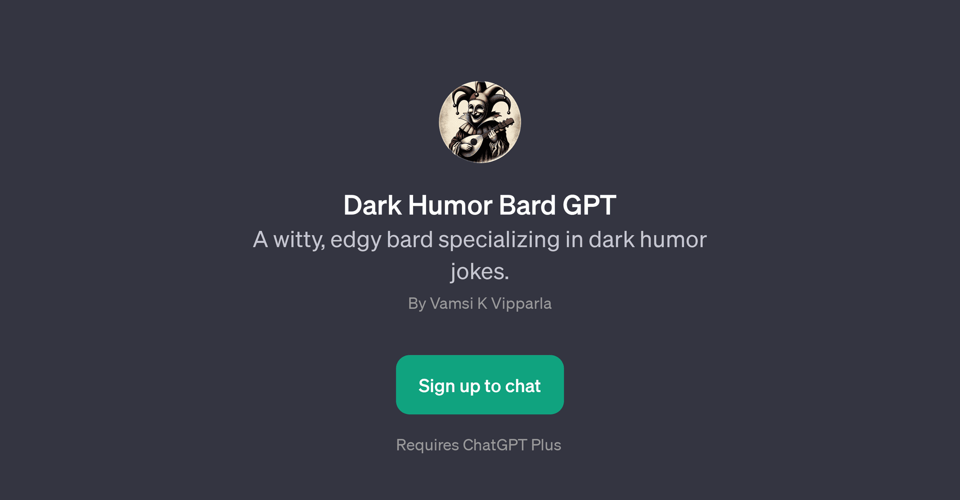Dark Humor Bard GPT
