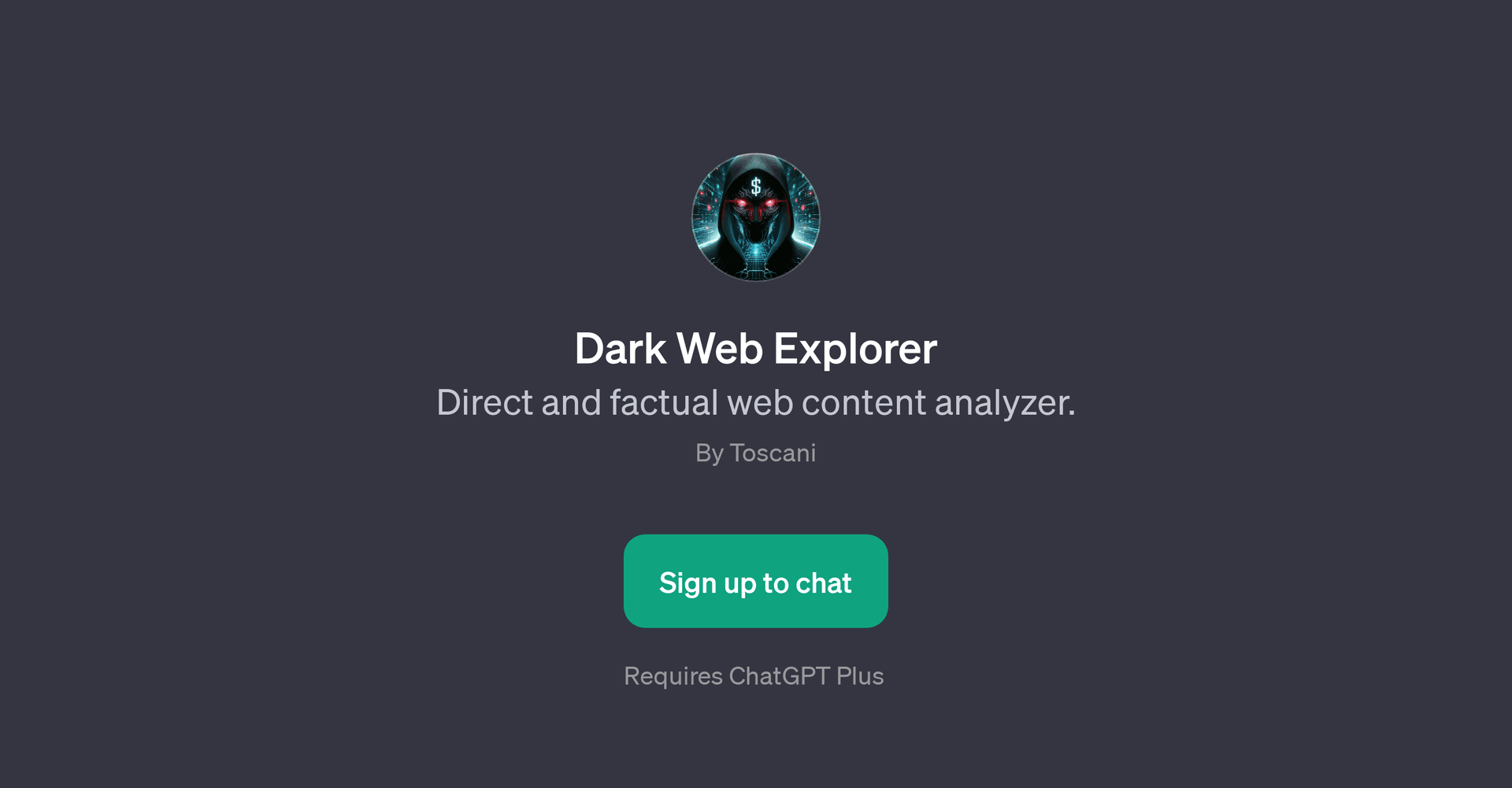 Dark Web Explorer