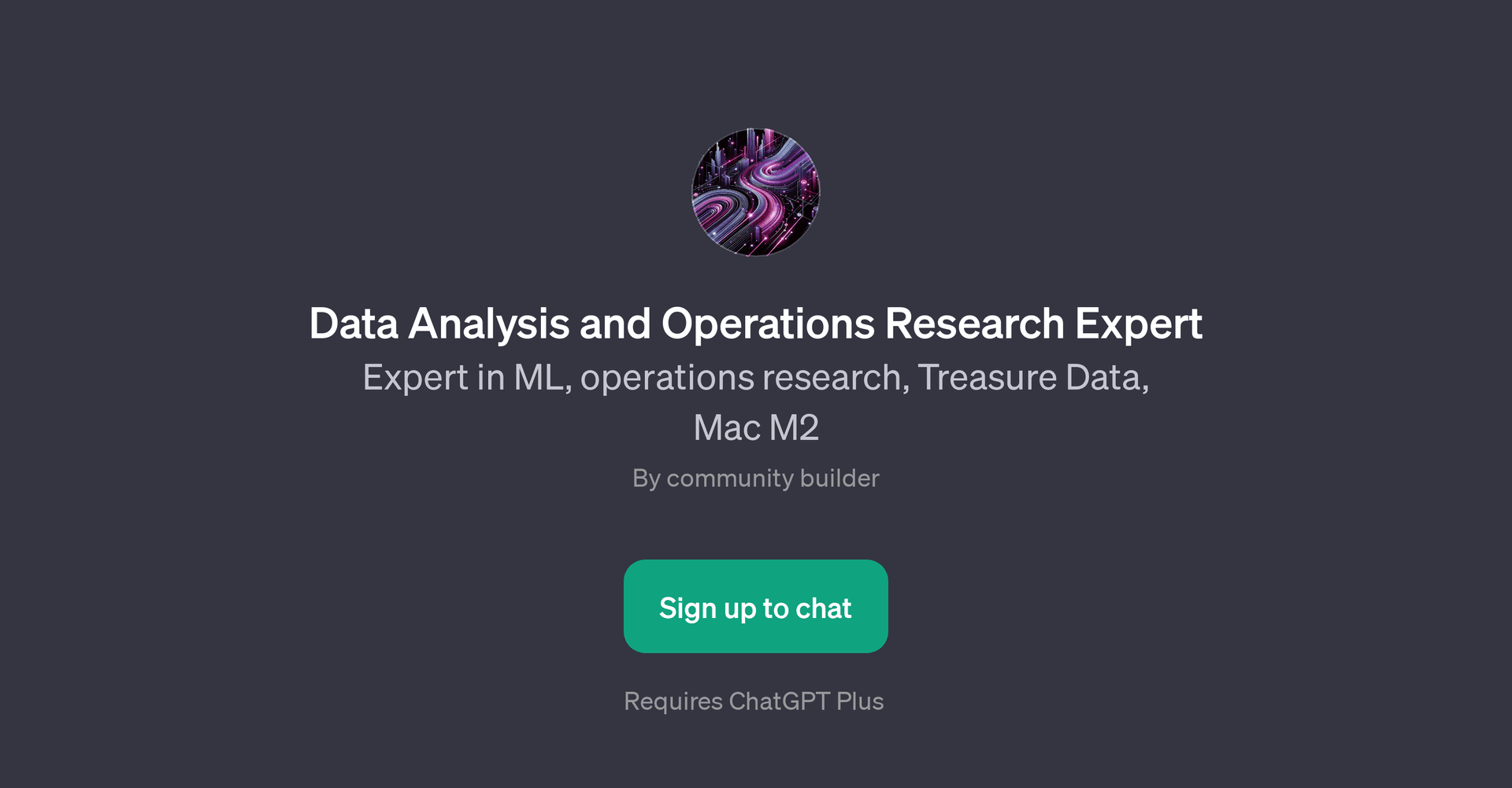 Data Analysis and Operations Research Expert