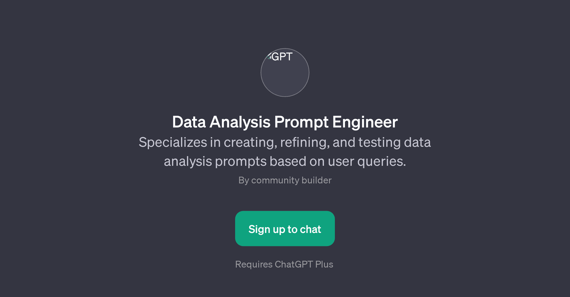 Data Analysis Prompt Engineer