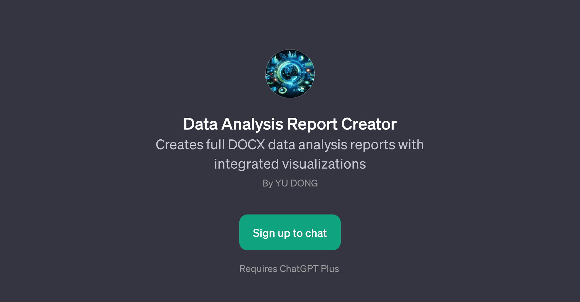 Data Analysis Report Creator