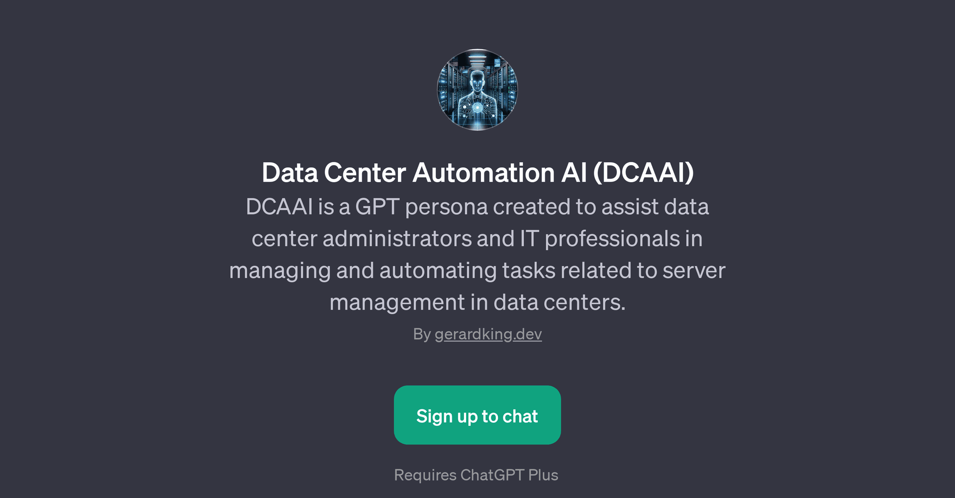 Data Center Automation AI (DCAAI)