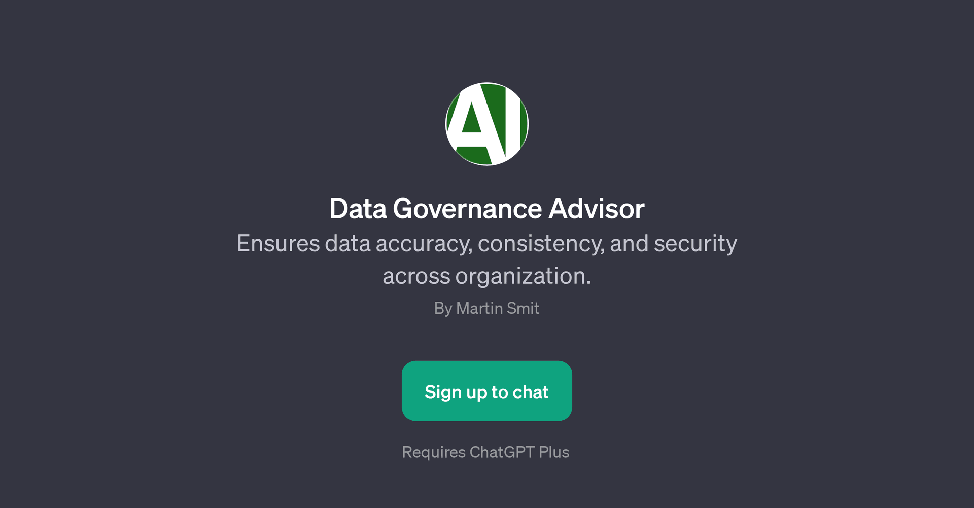 Data Governance Advisor