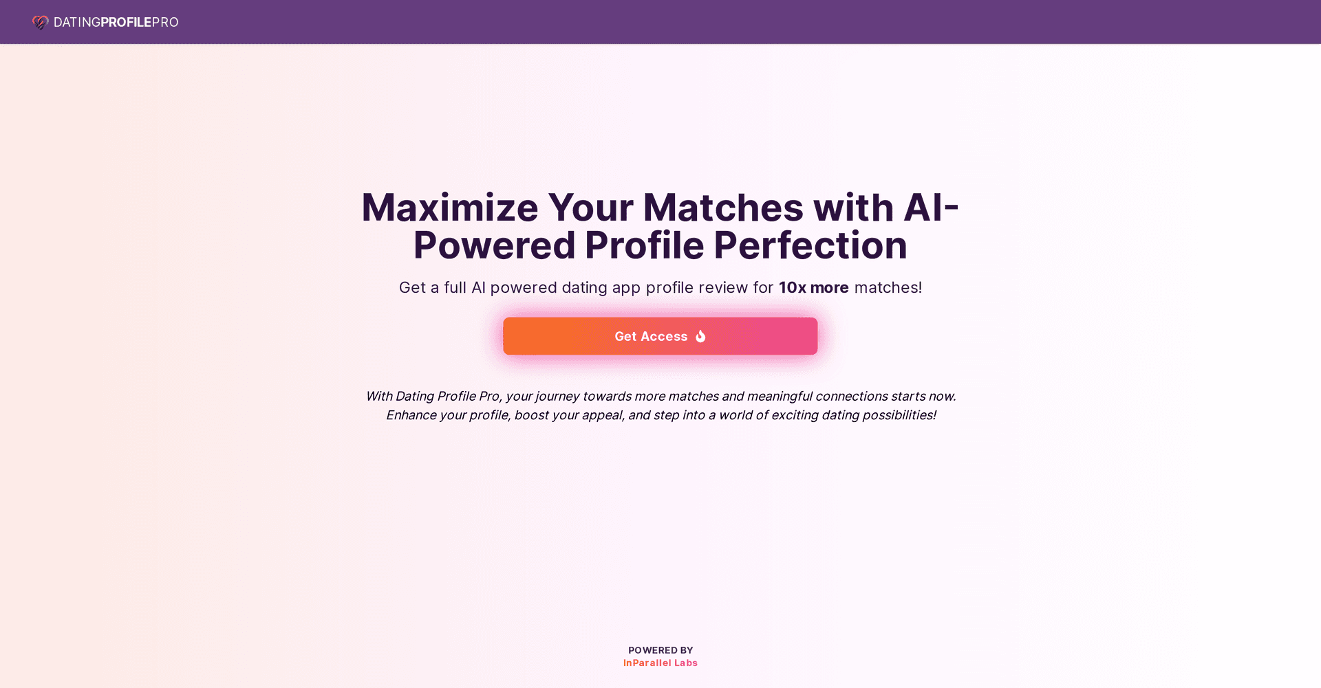 Dating Profile Pro